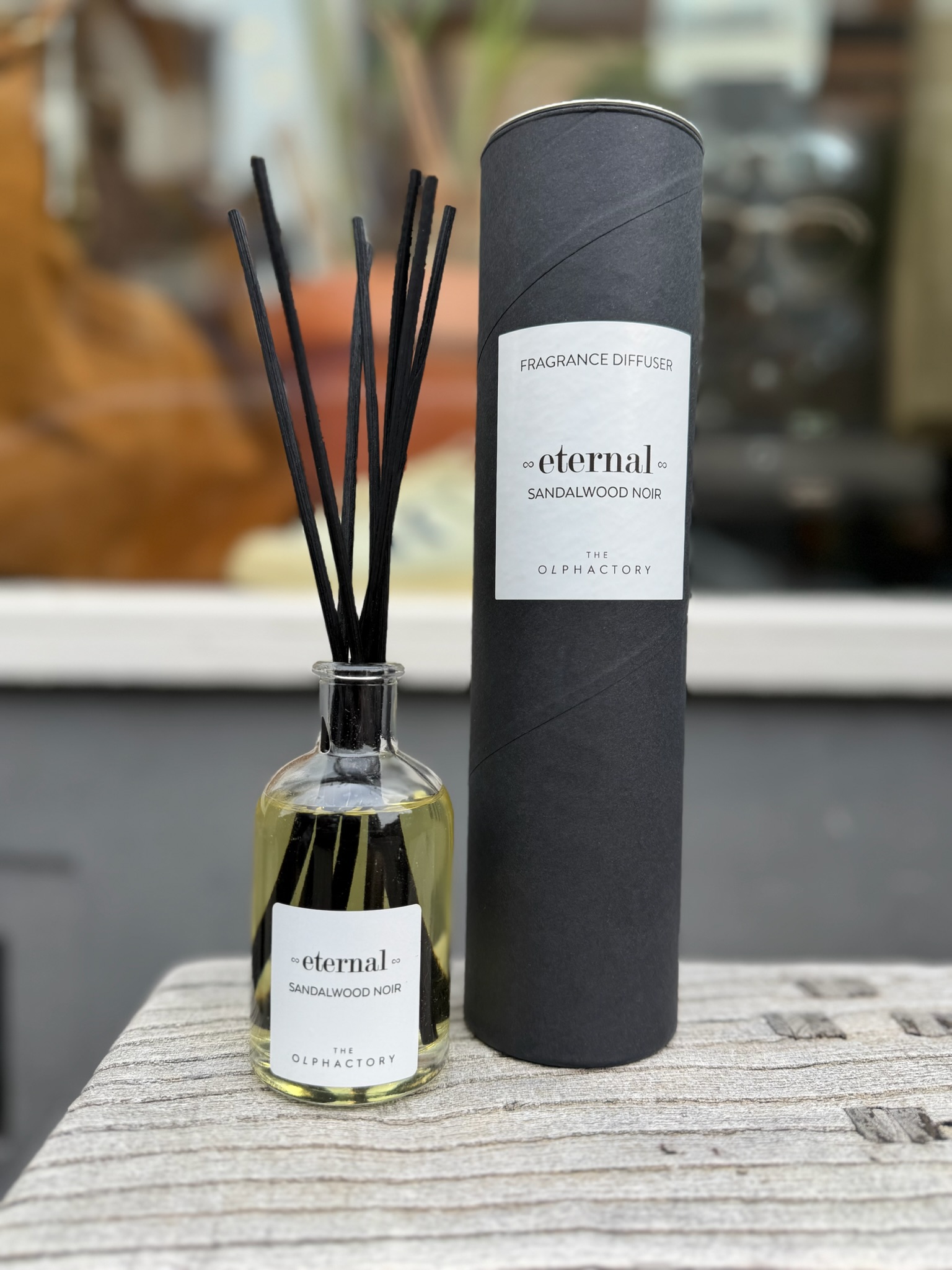 Geurstokjes Sandalwood Noir