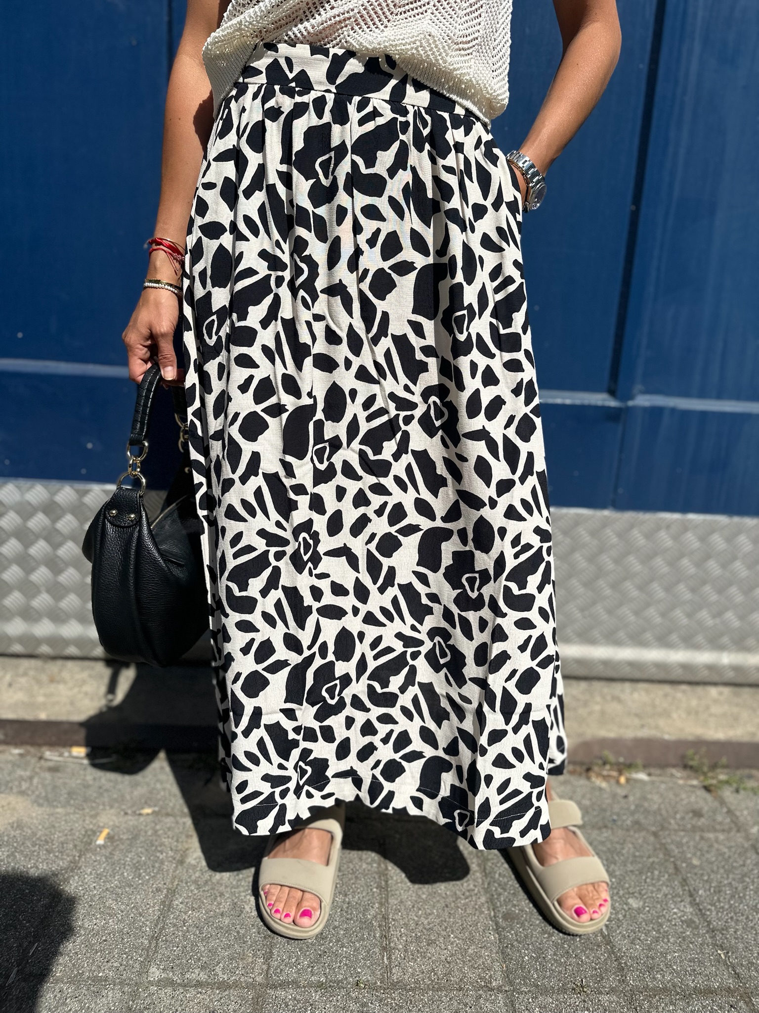 Midi Skirt Geo