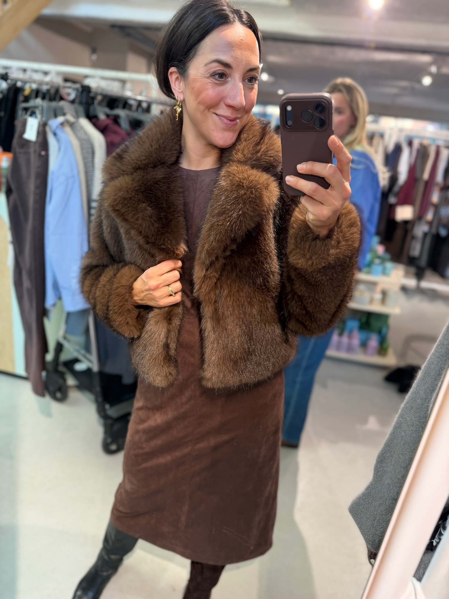 Irina Fake Fur Coat