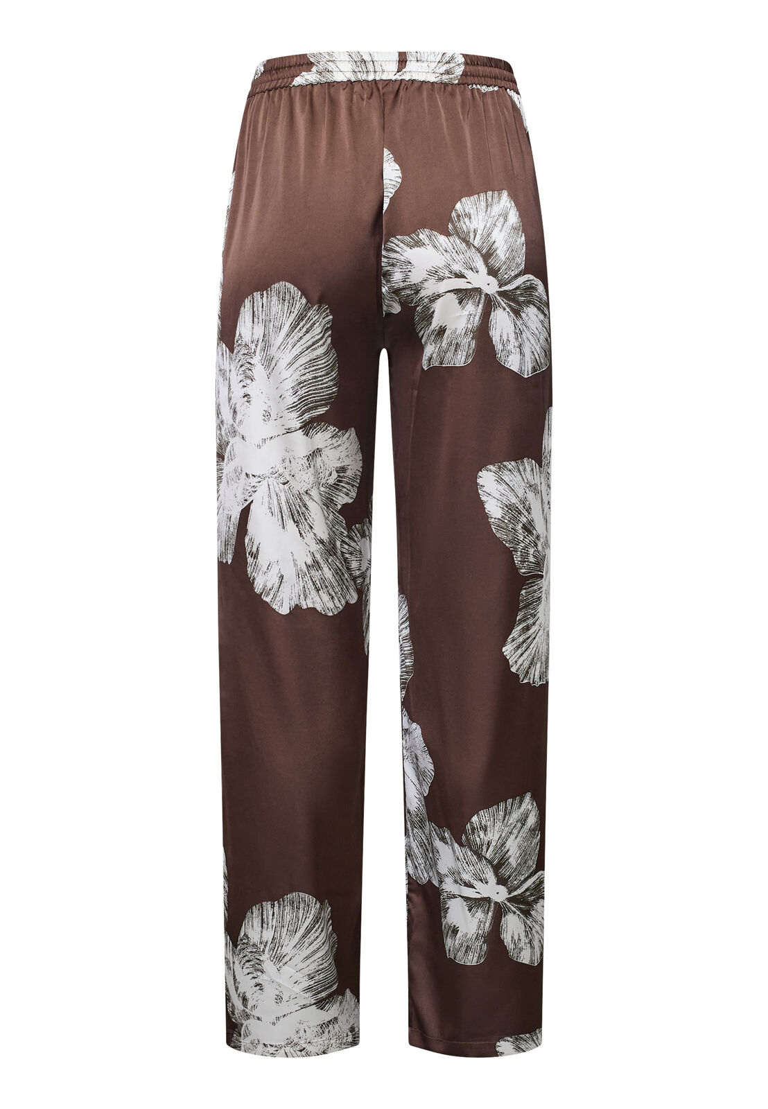 Ella Pants - Brown Flower