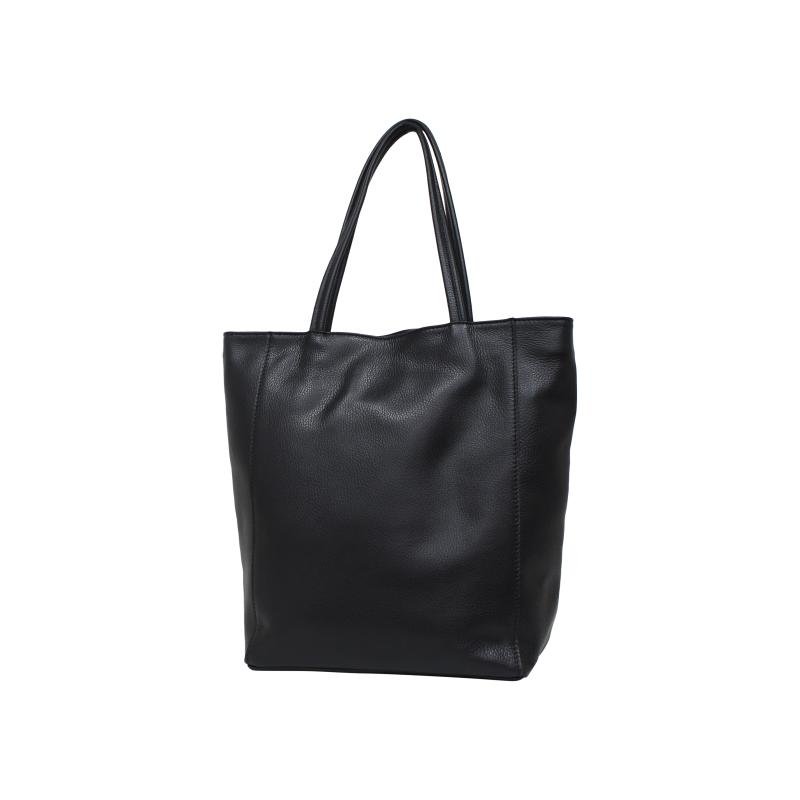 Leather paper bag