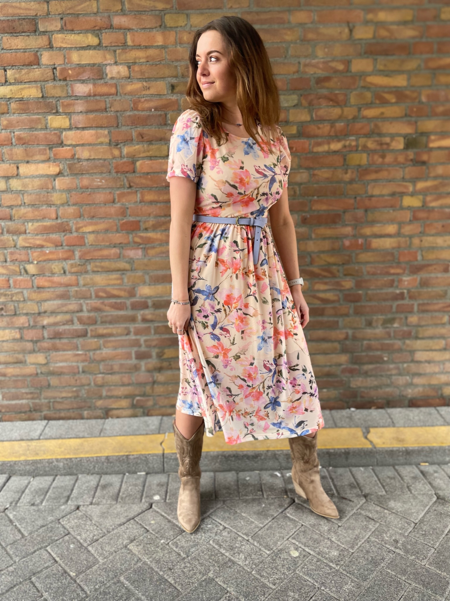 Flower Printed Dress