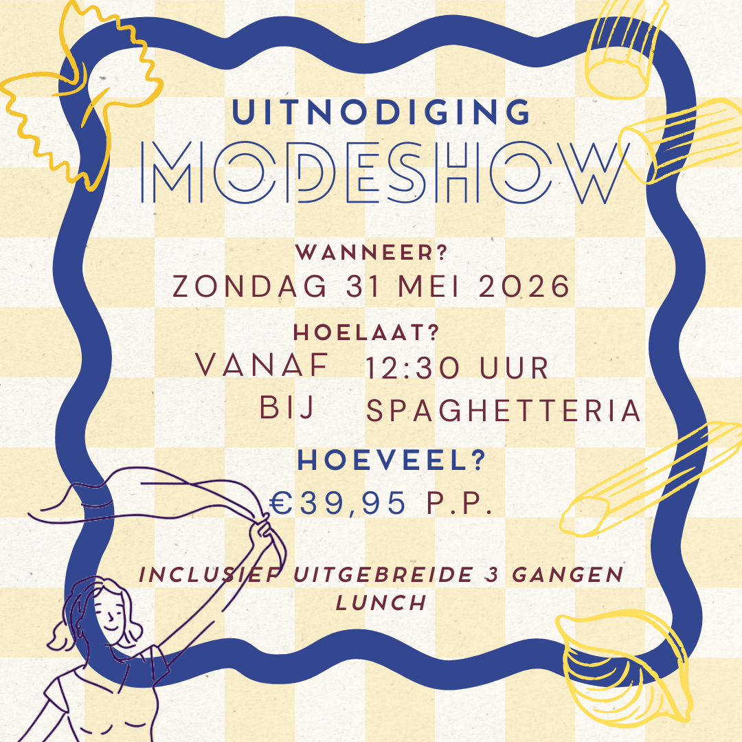 Ticket Modeshow - zondag 31 mei 2026