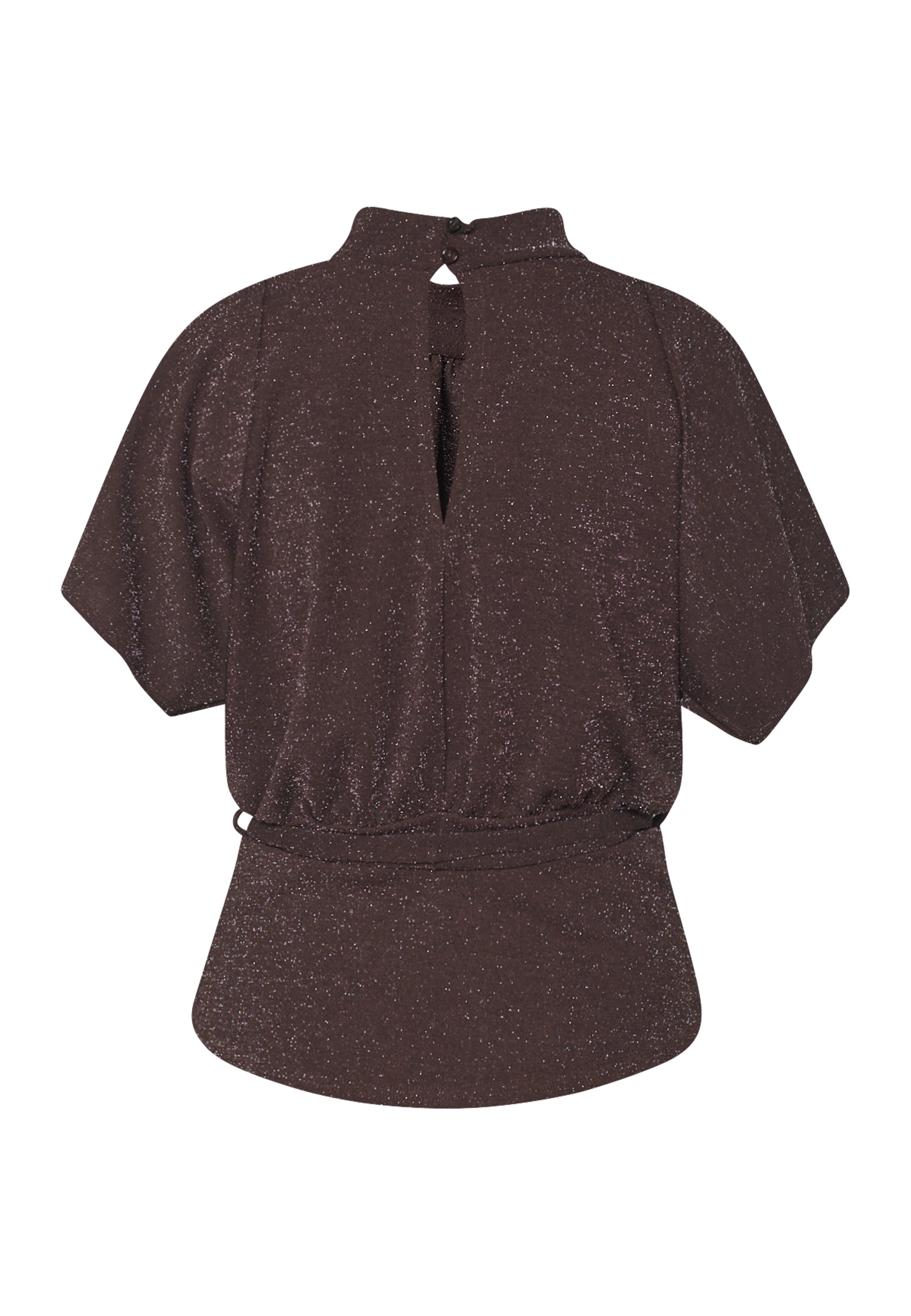 Girl Top - Bruin zilver