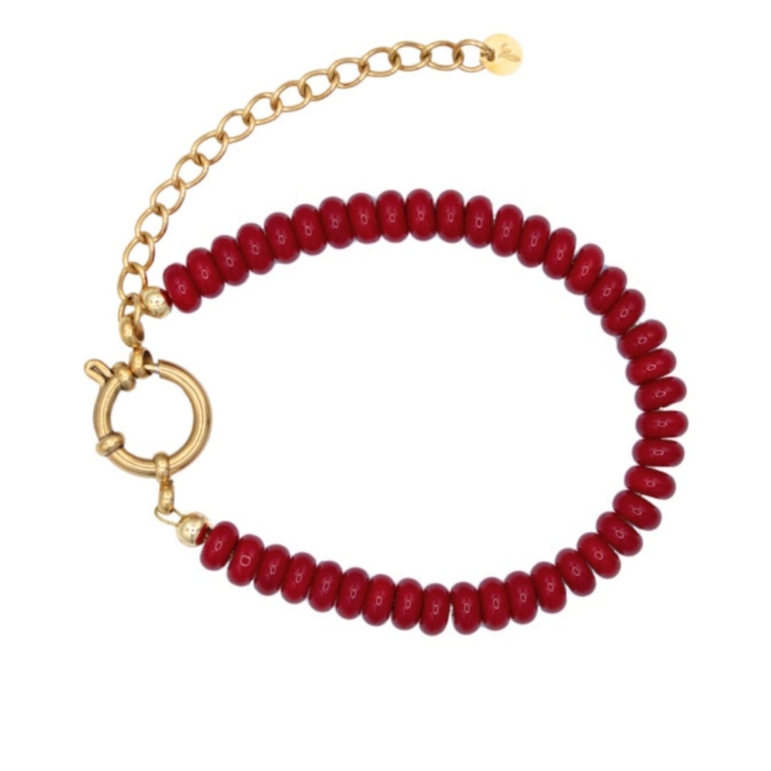 Armband Sammie Big Rood
