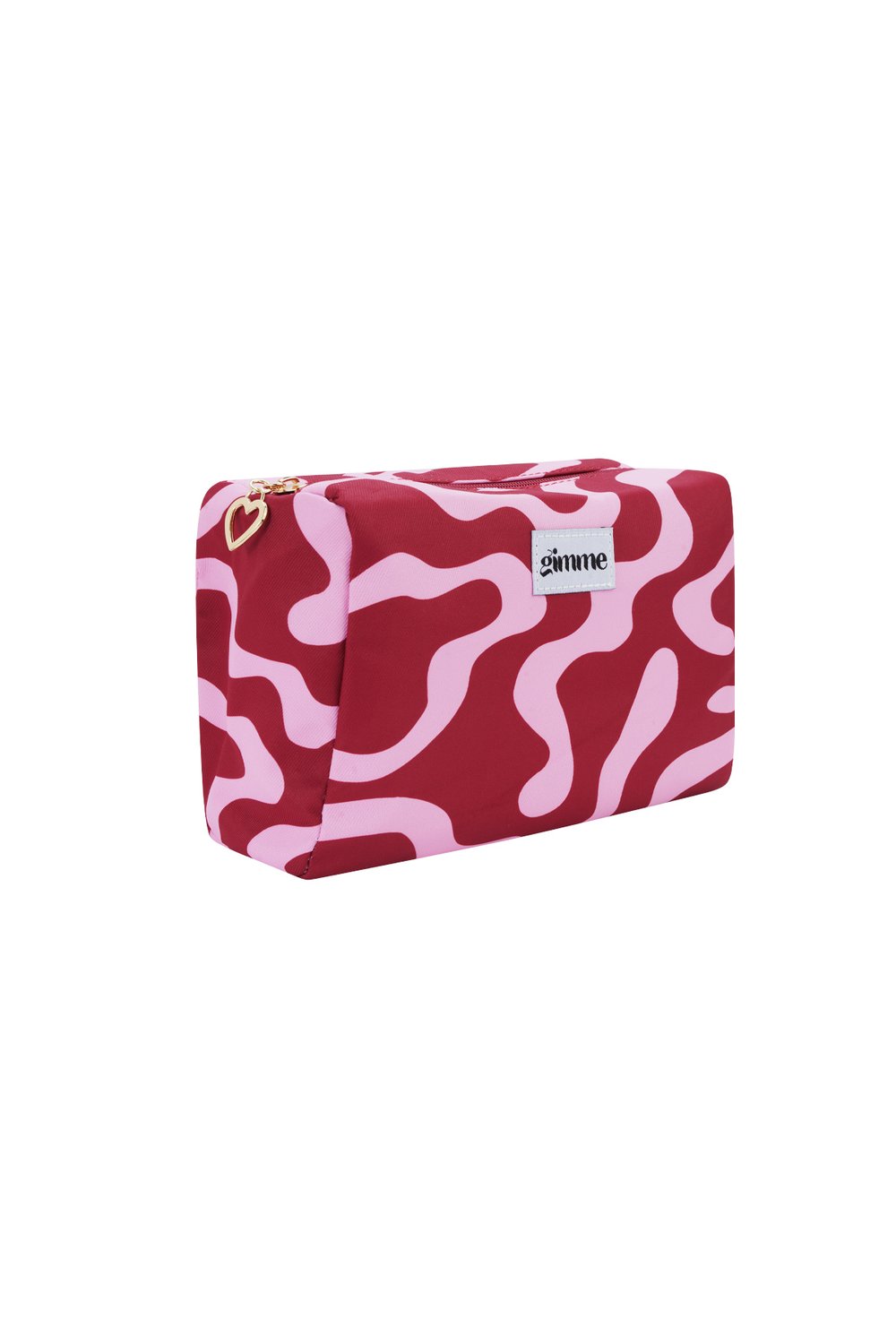Make Up Bag - Big Swirl pink