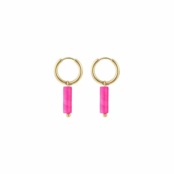 Oorbel Lola Roze