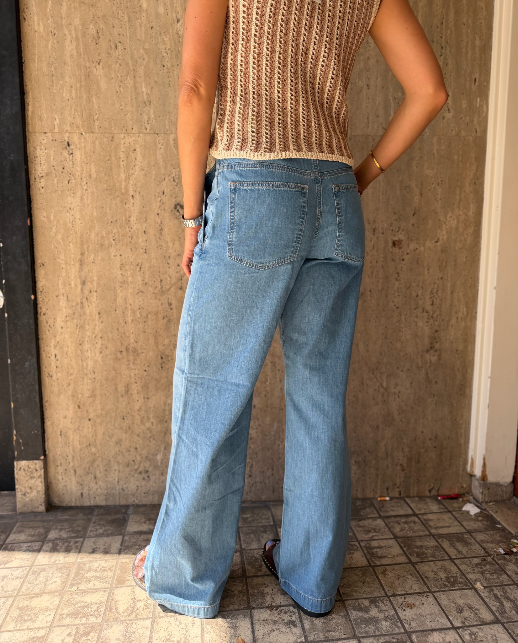 Liny Mid Blue Denim