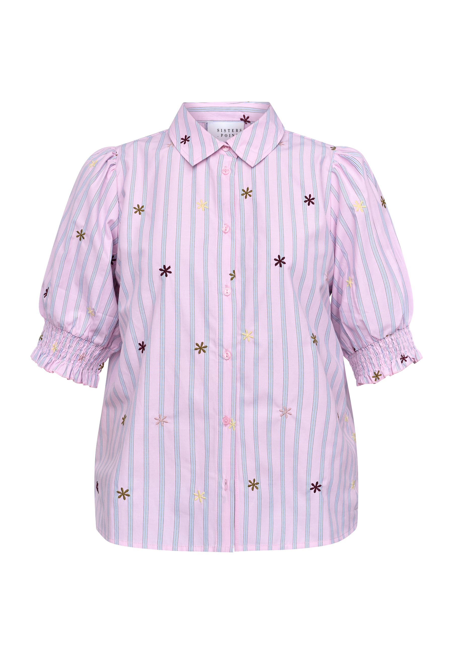 Isola Blouse - Bloom Stripes