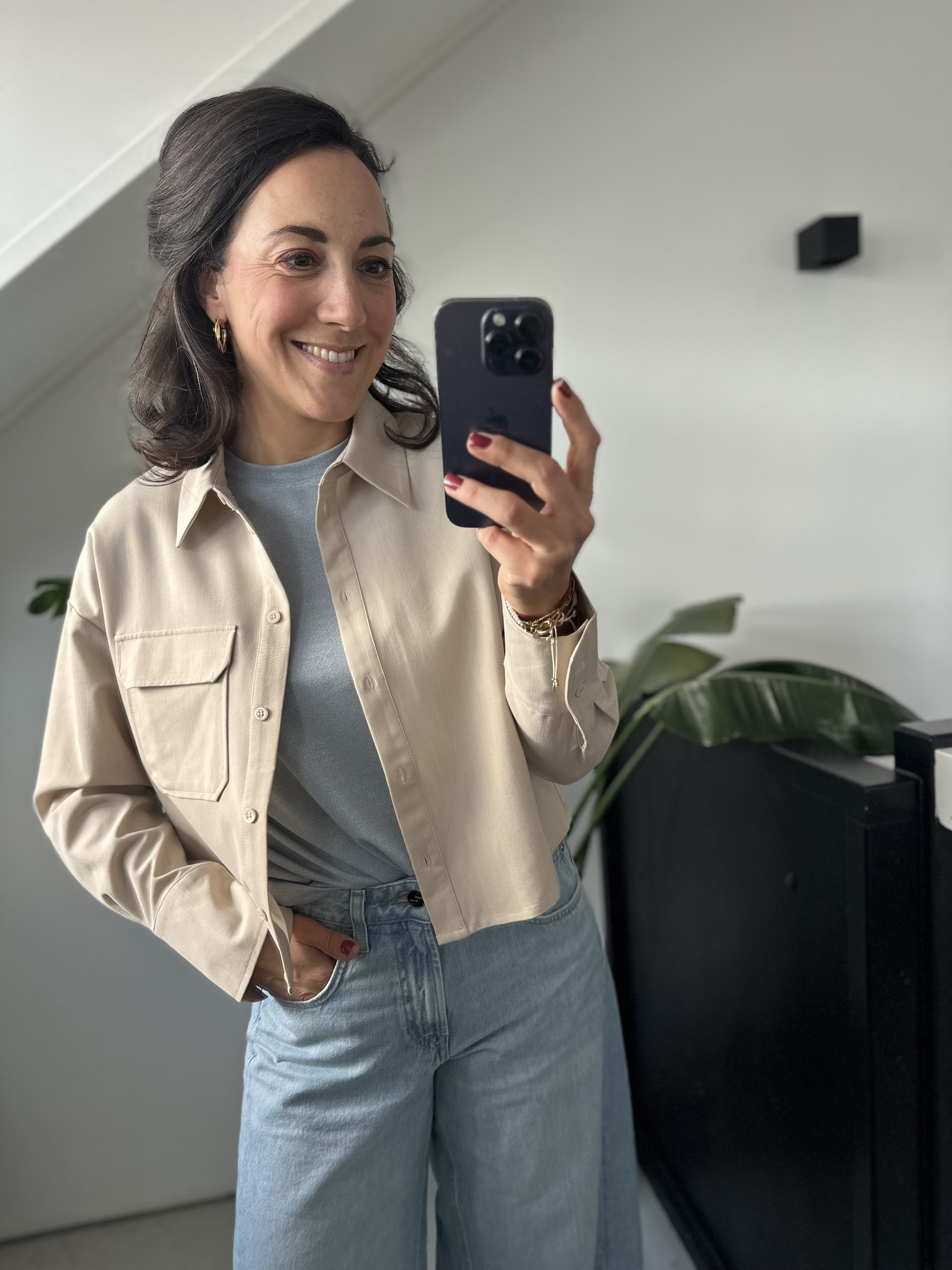 Eleanor Cropped Blouse Eleanor Cropped Blouse