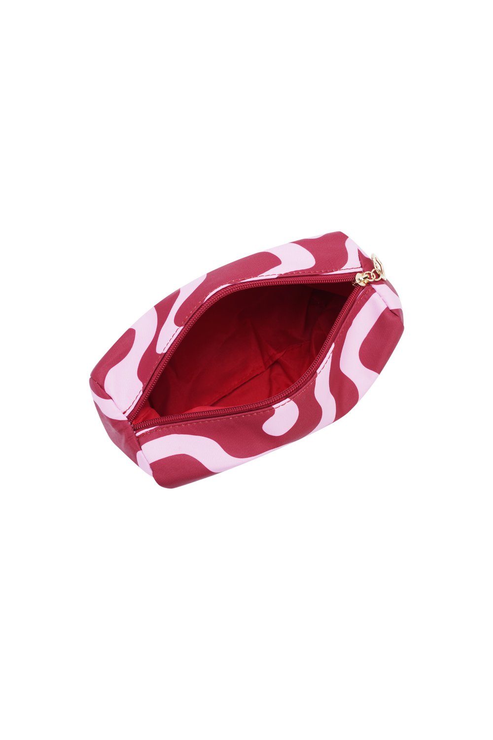 Make Up Bag - Big Swirl pink