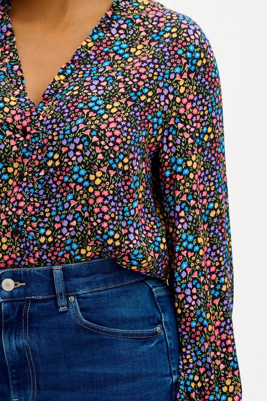 Alicia Frill Edge Blouse Alicia Frill Edge Blouse
