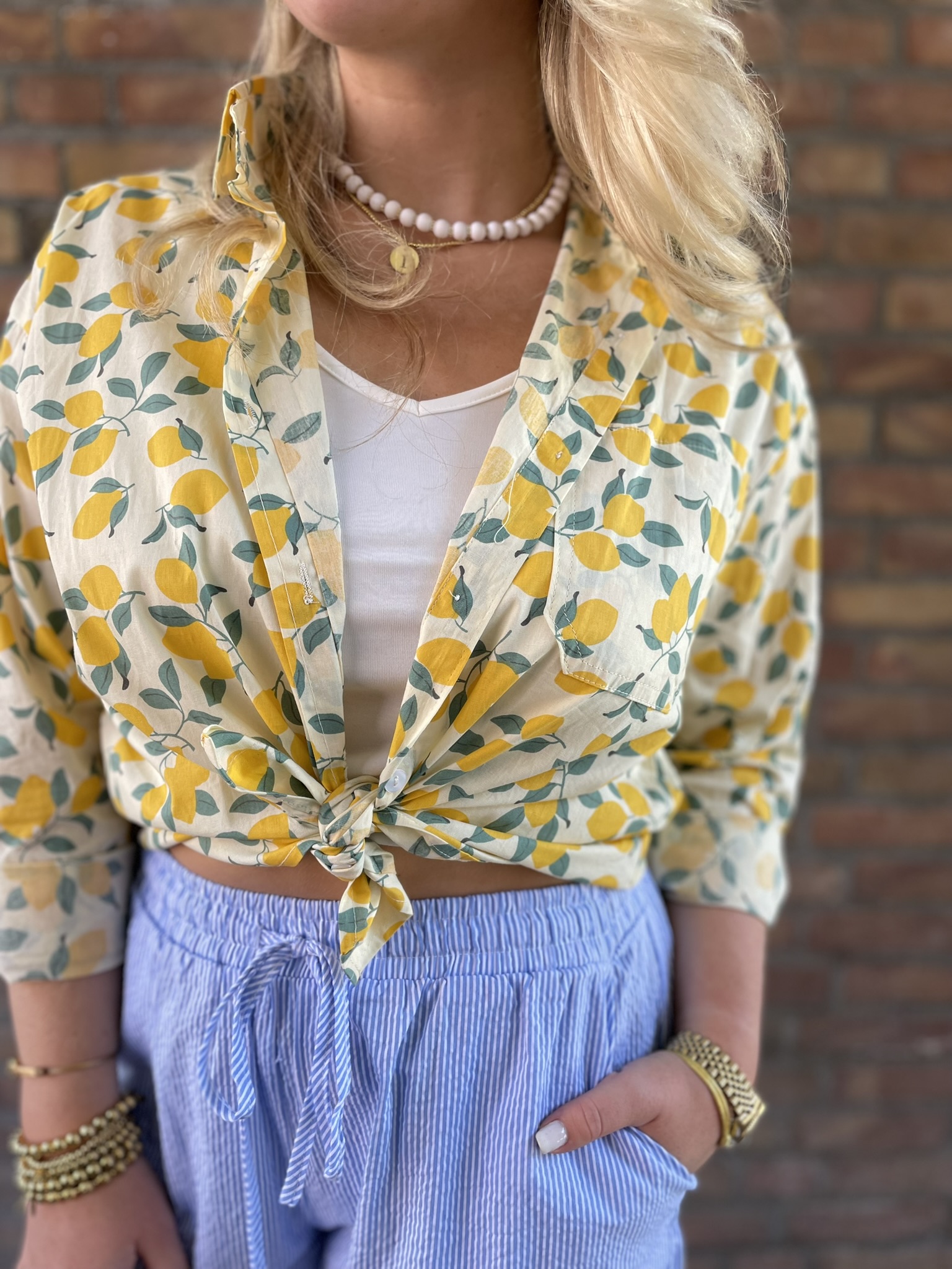 Blouse Citroentjes