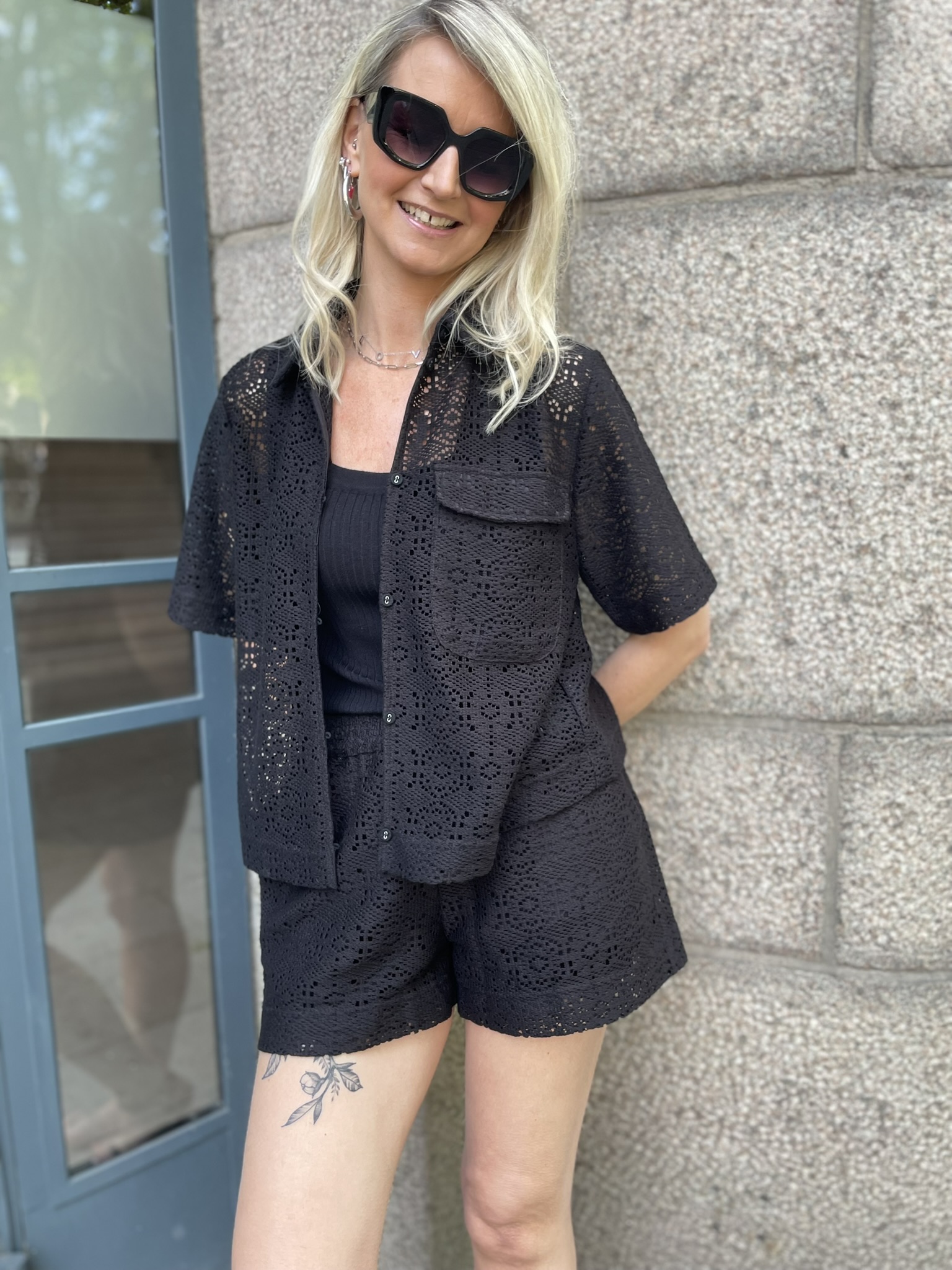 Elsia Blouse - zwart