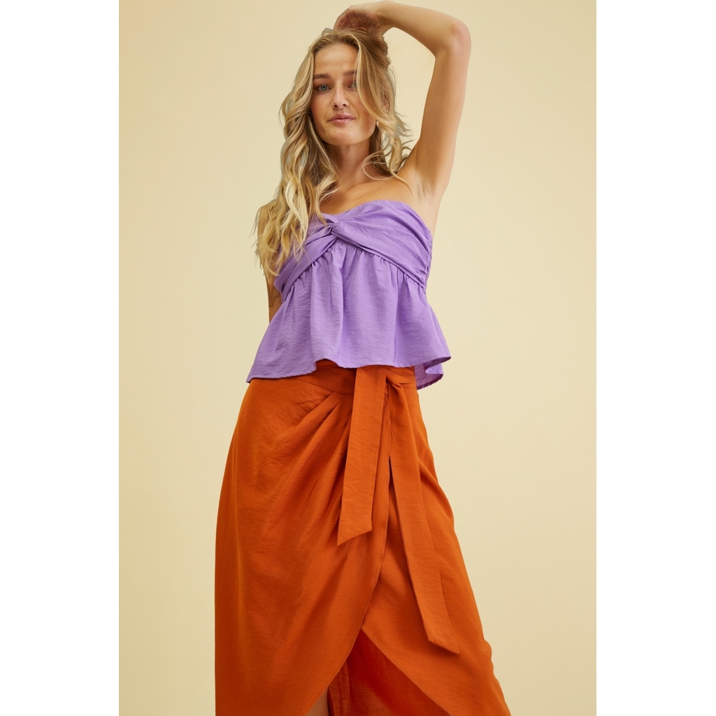 Noelle Wrap Skirt