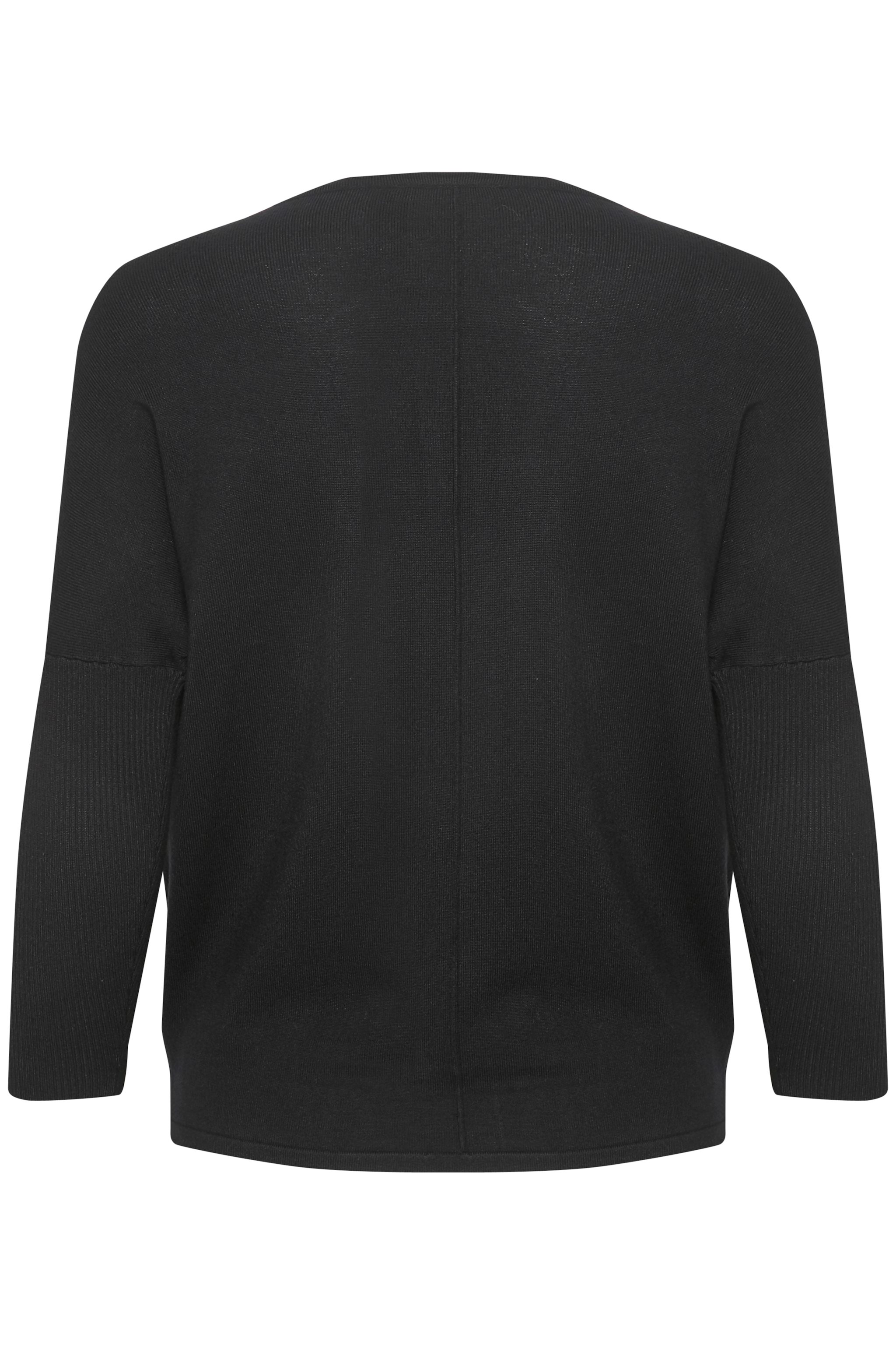 Mila R-Neck pullover black