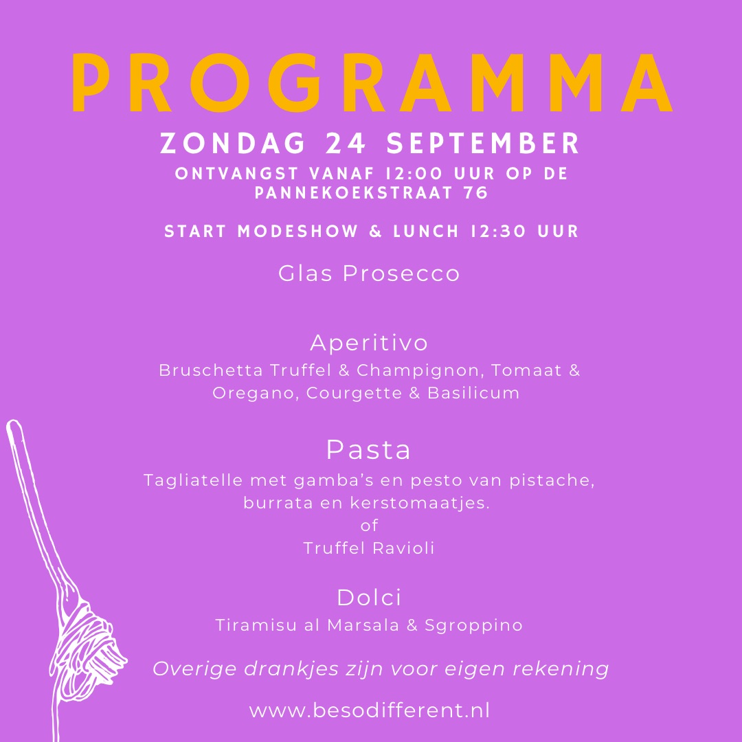 Ticket Fashion Food Friends 24 september 2023