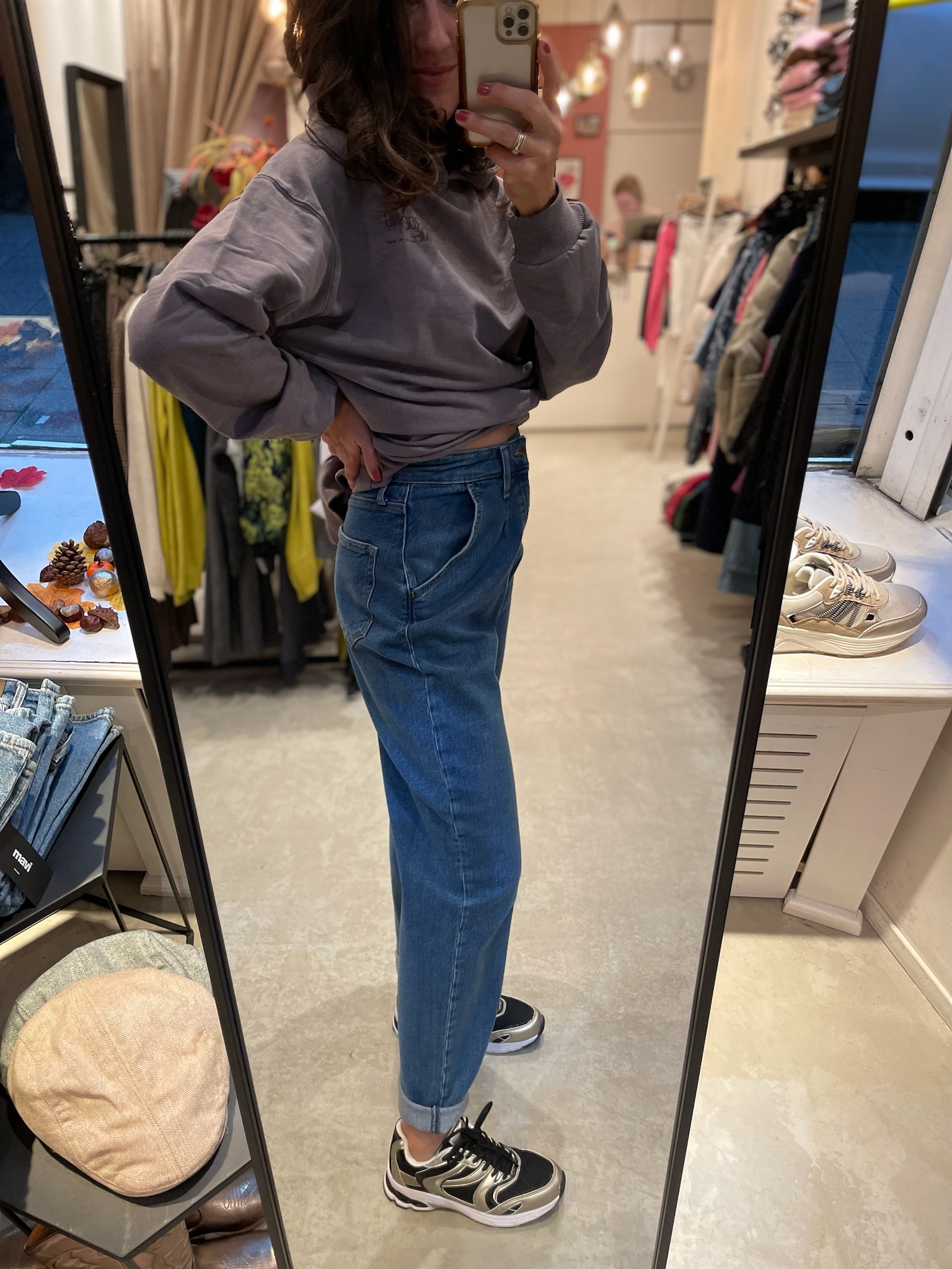 Laura Mid Blue Denim