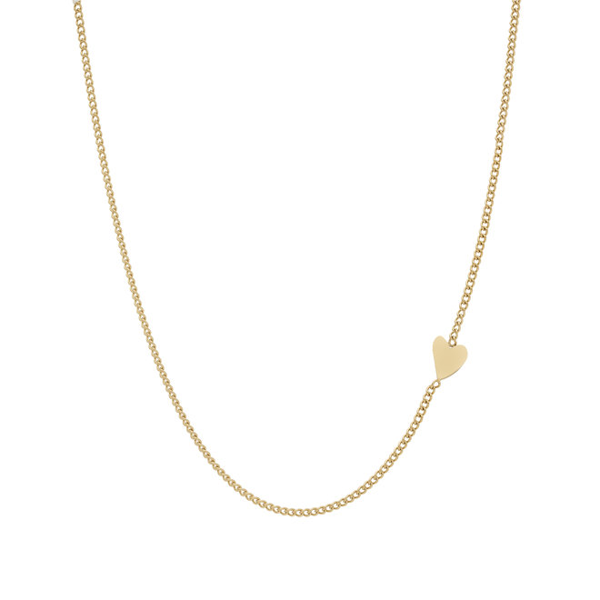 Ketting Halfway Heart Goud