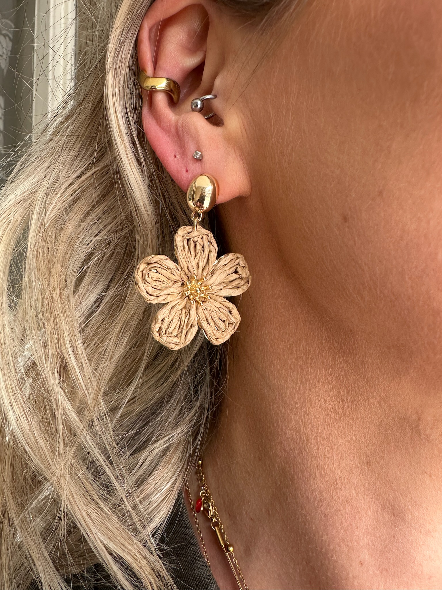 Oorbel Flower