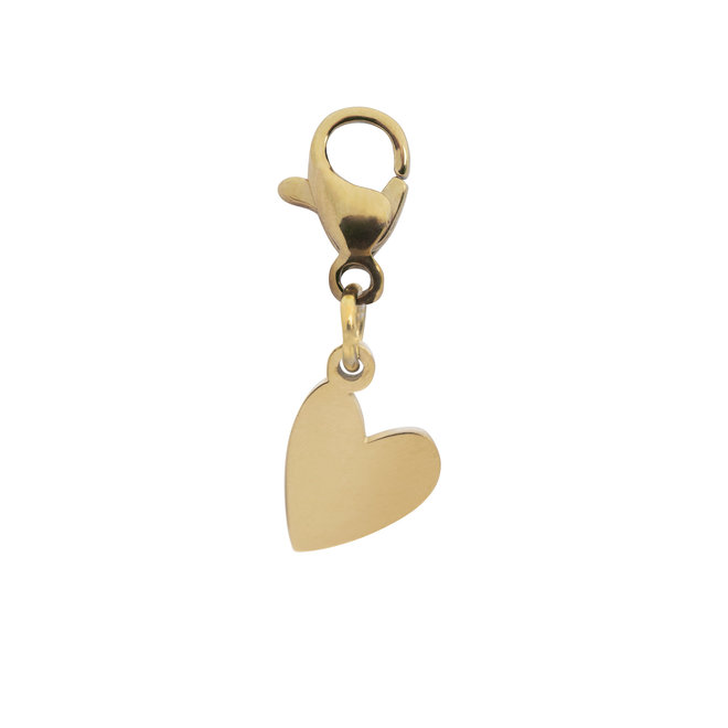 Charm heart goud