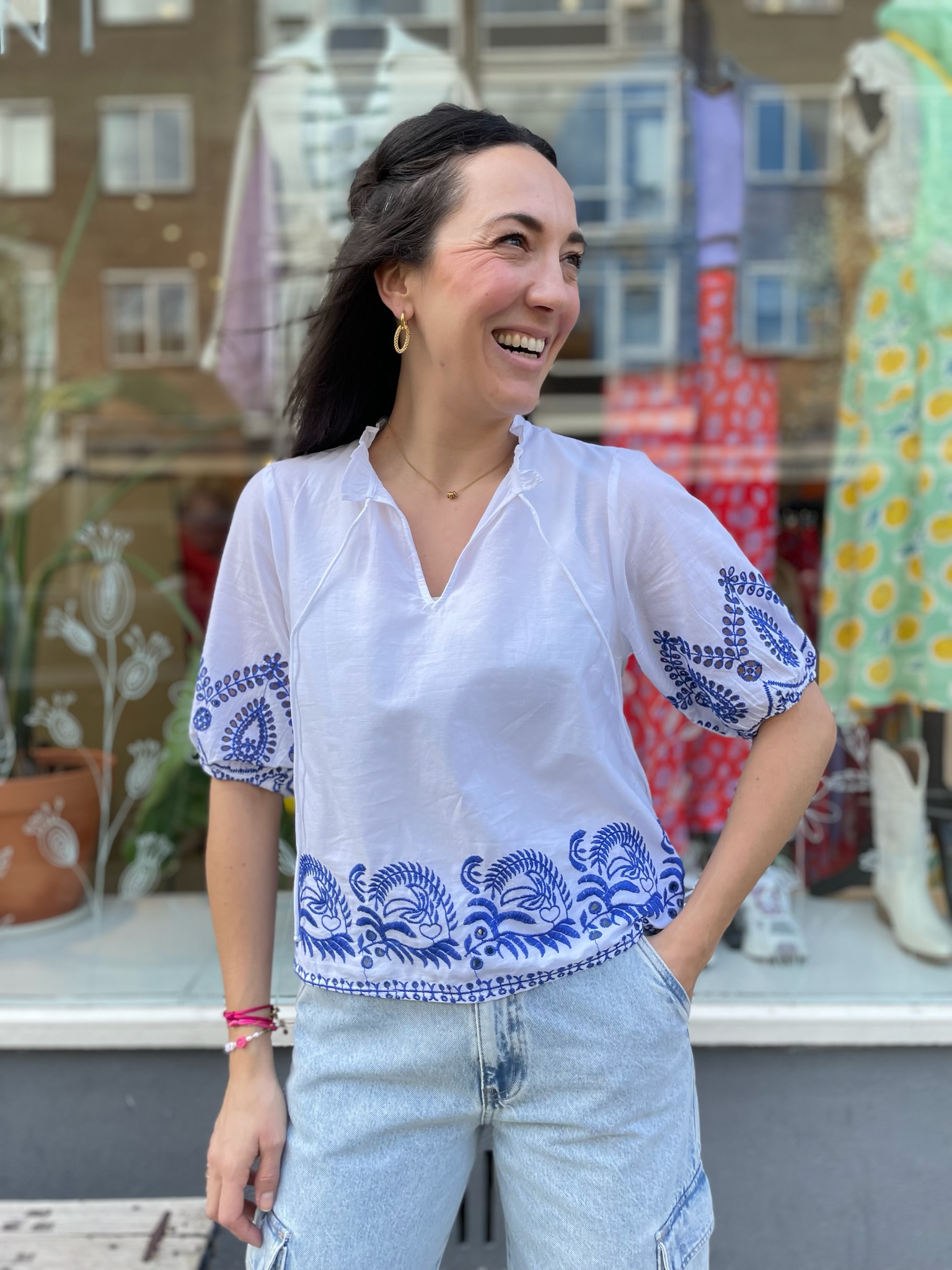 Luna Embroidery Blouse Luna Embroidery Blouse