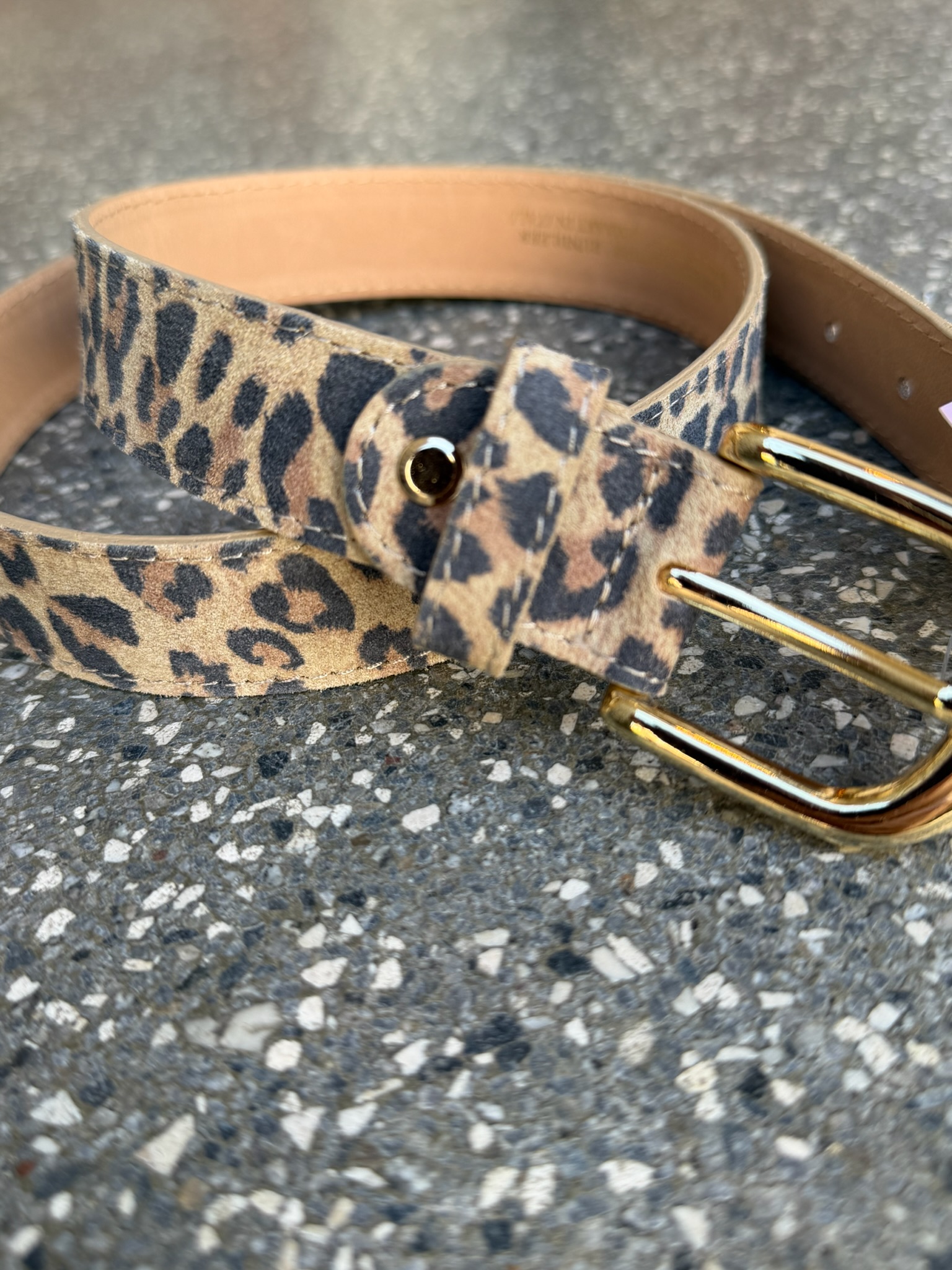 Ceintuur Suus Light Leopard