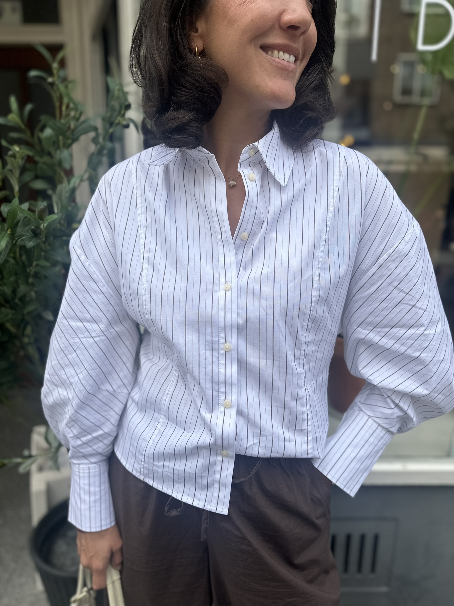 Noelle Balloon Blouse