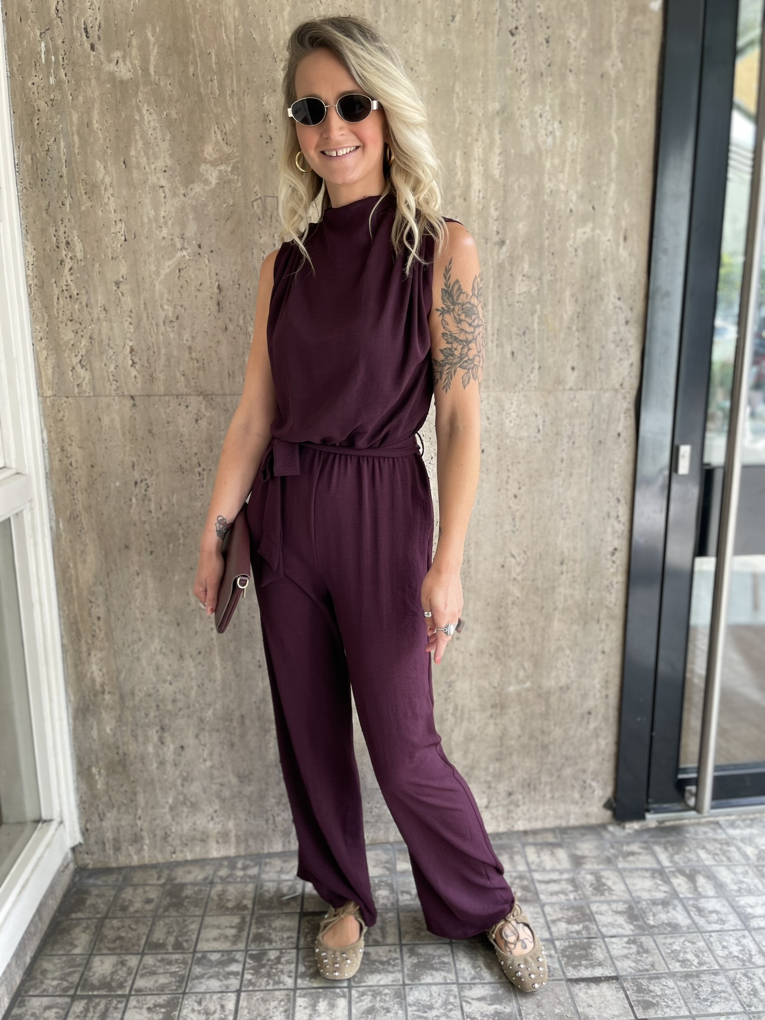 Guto Jumpsuit - Bordeaux