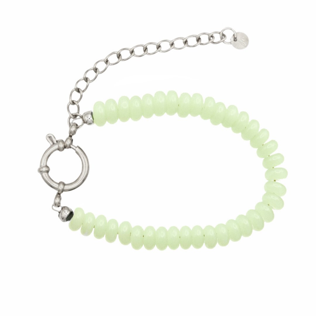 Armband Sammie Big Licht Groen