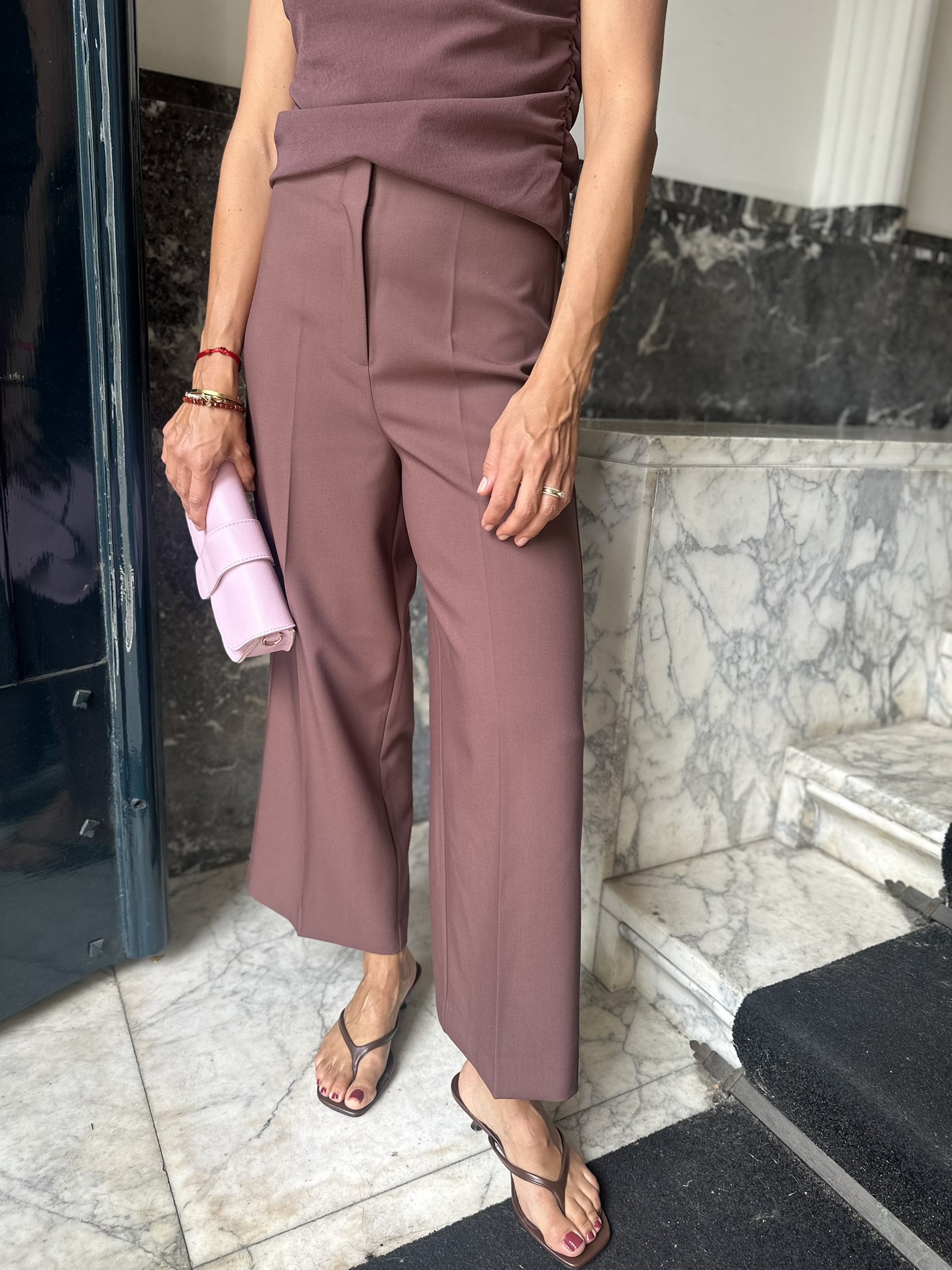 Corinne Wide Cropped Pants