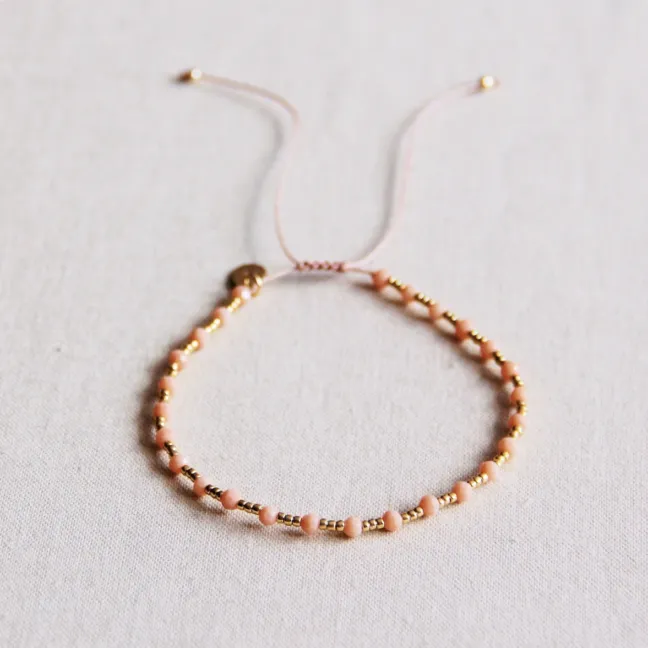 Edelsteen Armbandje Met Goldplated Miyuki