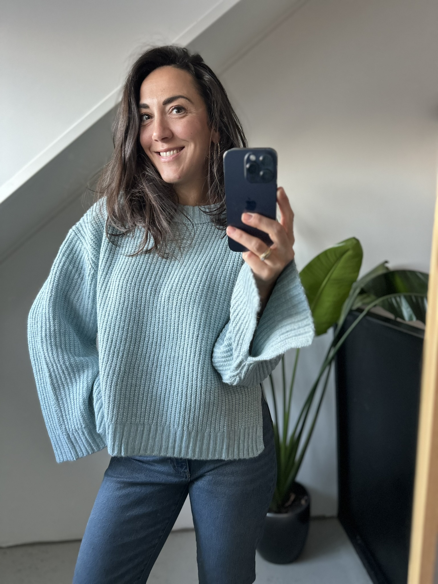 Pullover Alyse - licht blauw