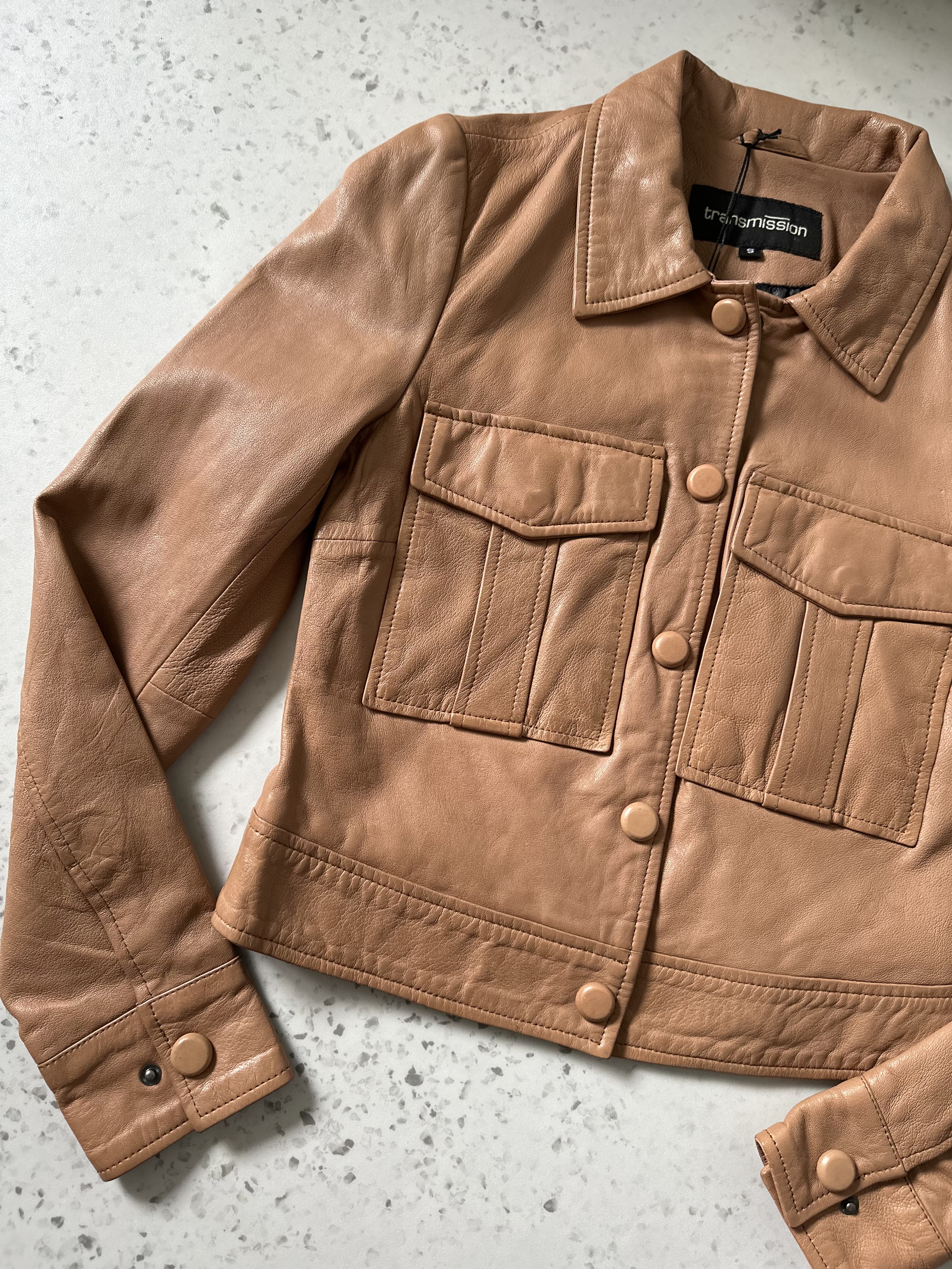 Leather Jacket Olivia