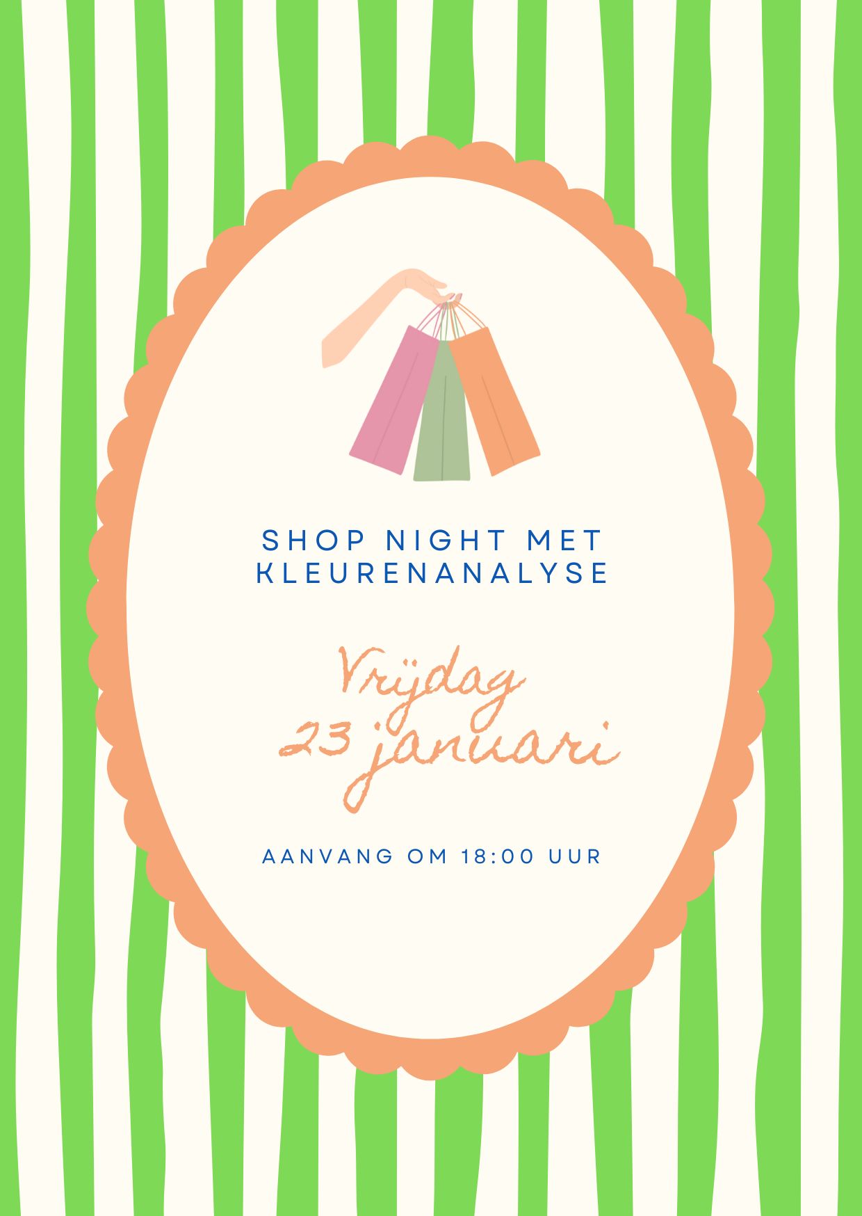 Ticket Shop Night kleur en styling advies - 23 januari 2026