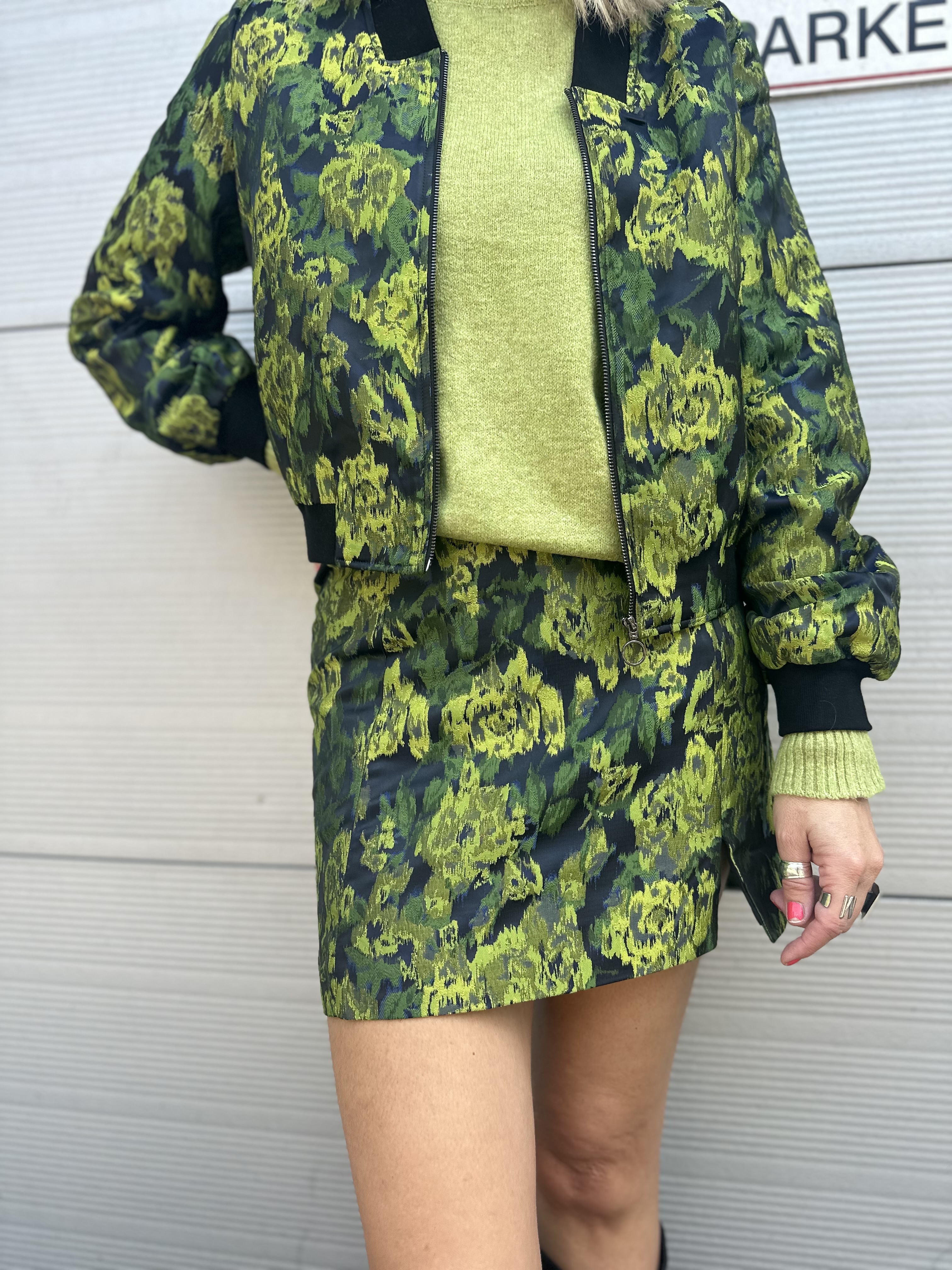Shelia Jacquard Skirt