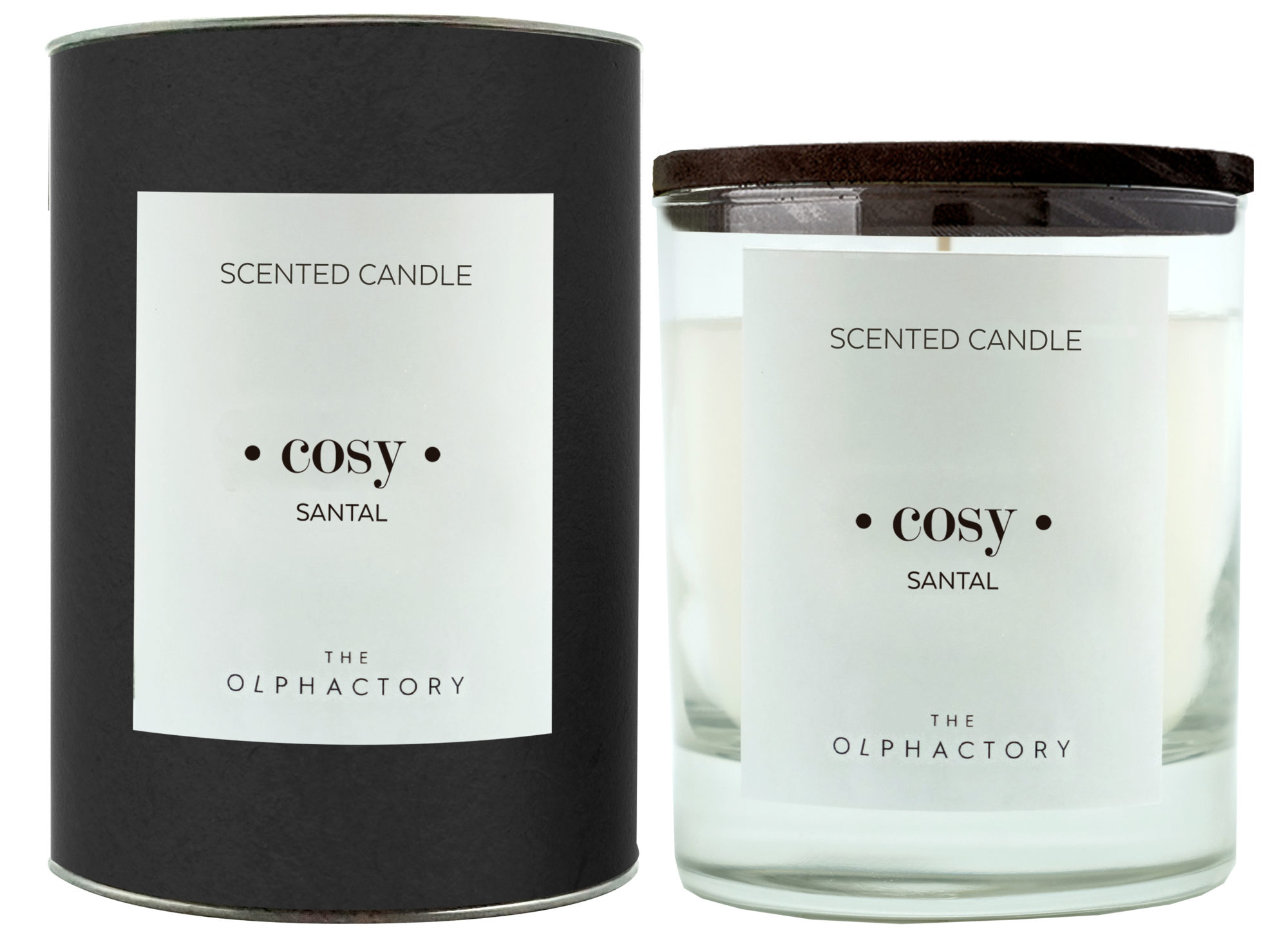 Geurkaars Cosy (Santal)