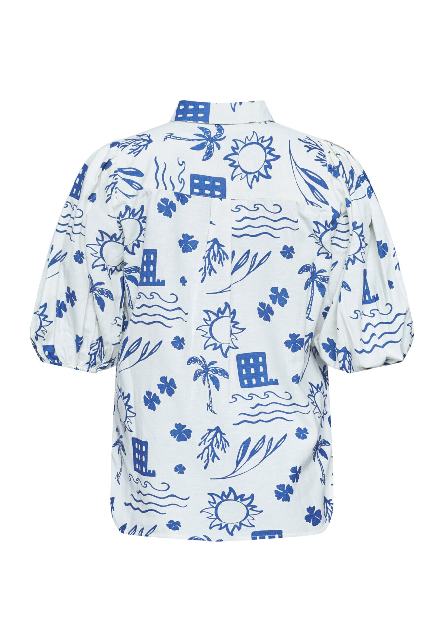 Ella Blouse - Blue summer