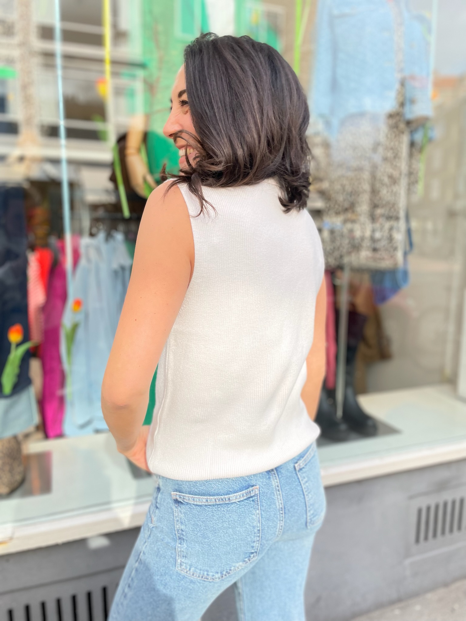 Mouwloos Sweater Maya