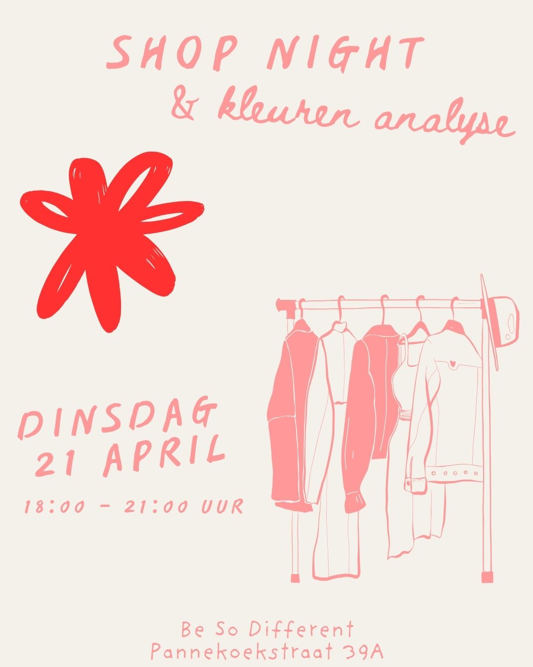 Ticket Shop Night kleur en styling advies - 21 april 2026