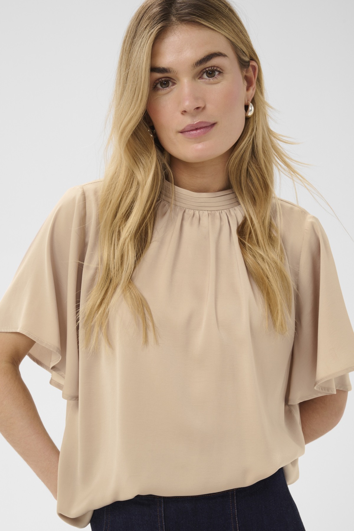 Aileen Flared Blouse
