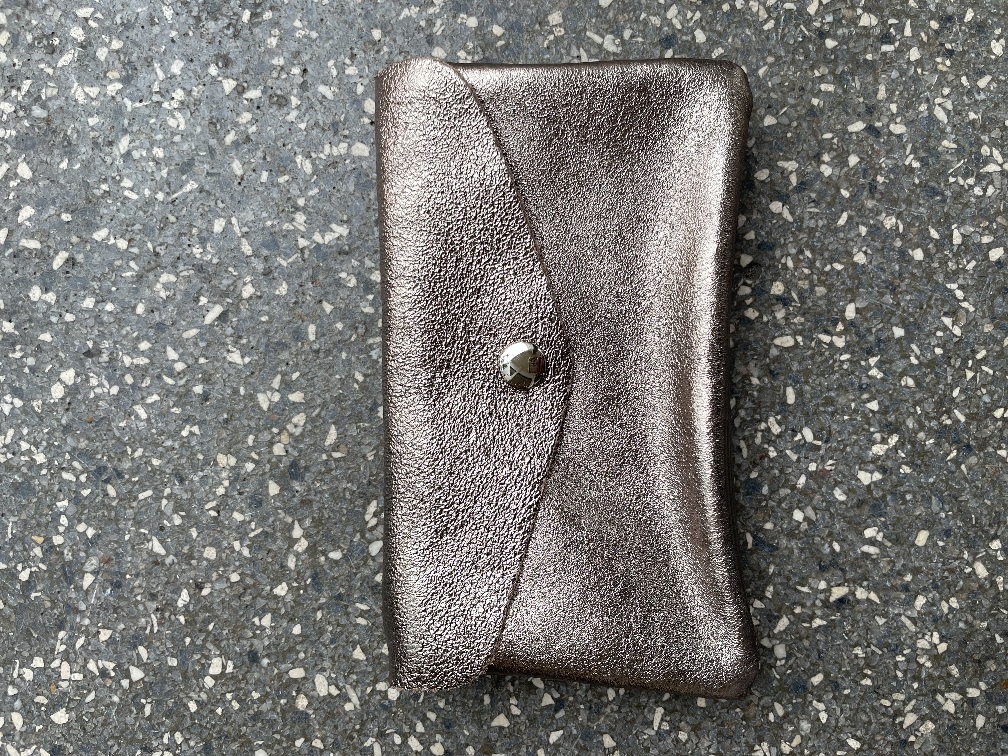 Metallic Wallet Large