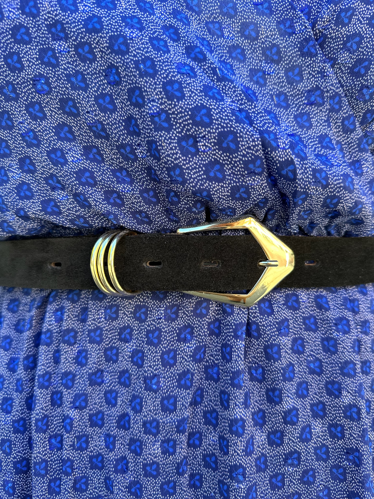 Suede Belt Woman