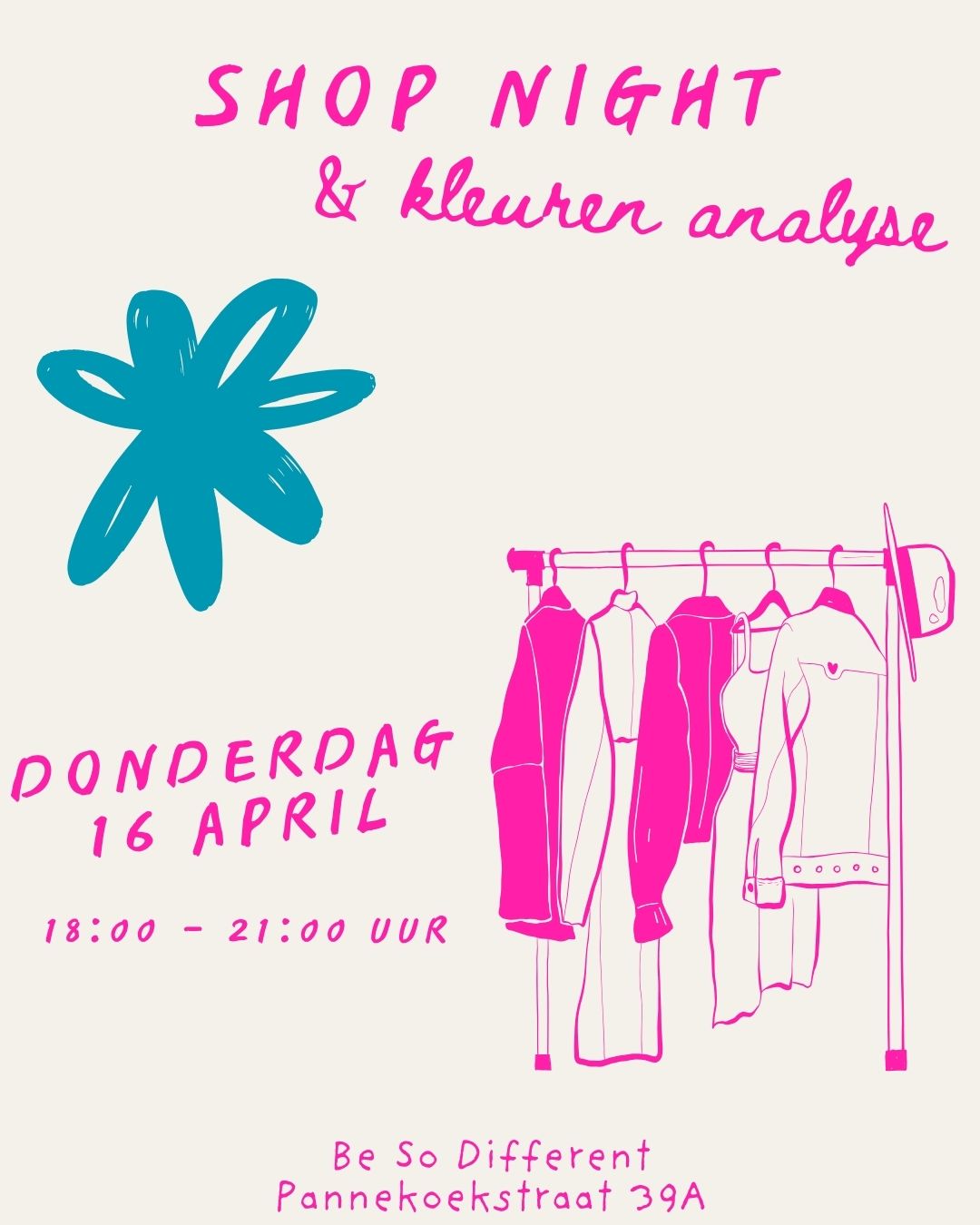 Ticket Shop Night kleur en styling advies - 16 april 2026