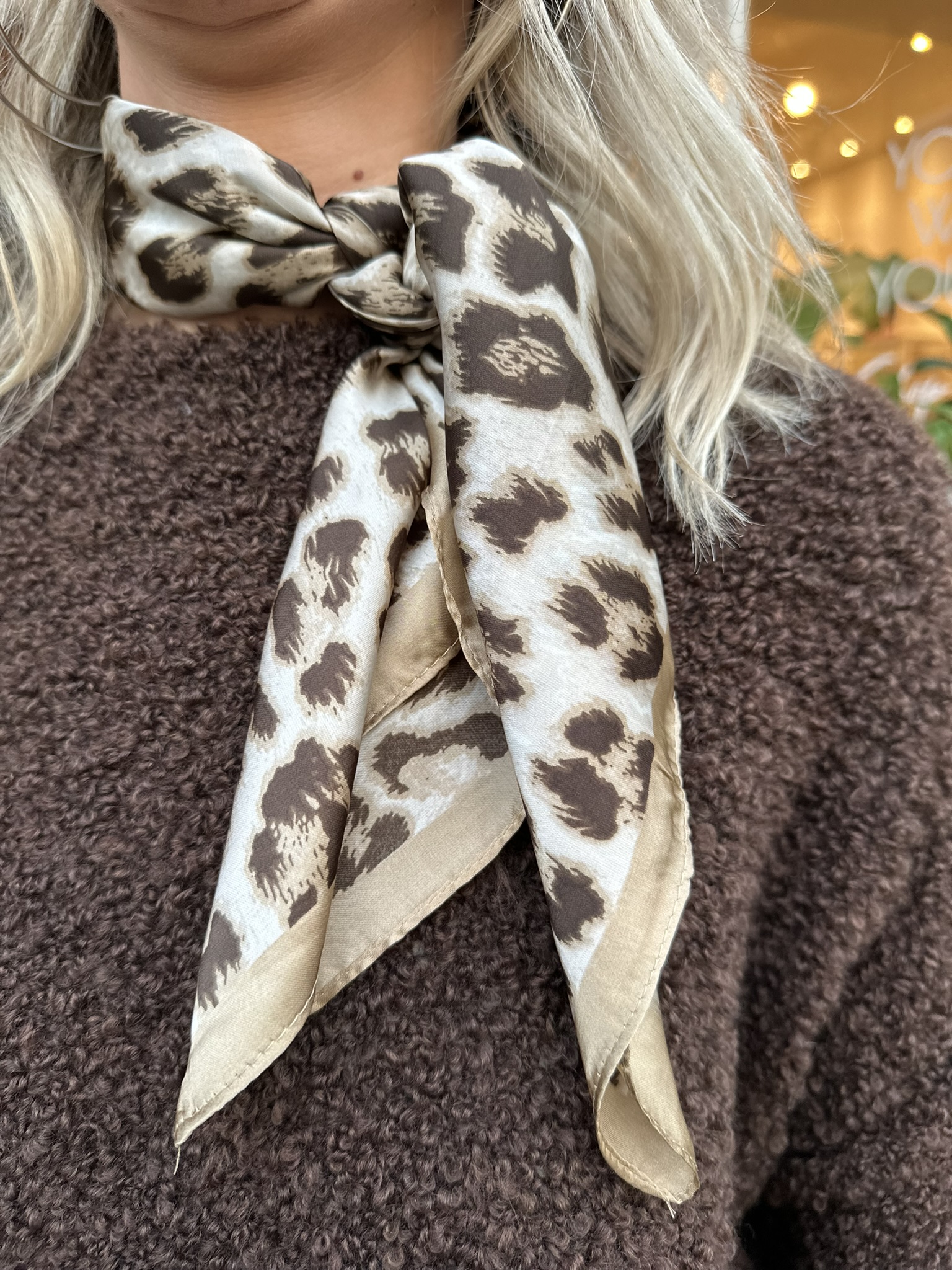 Sjaaltje Print Panter