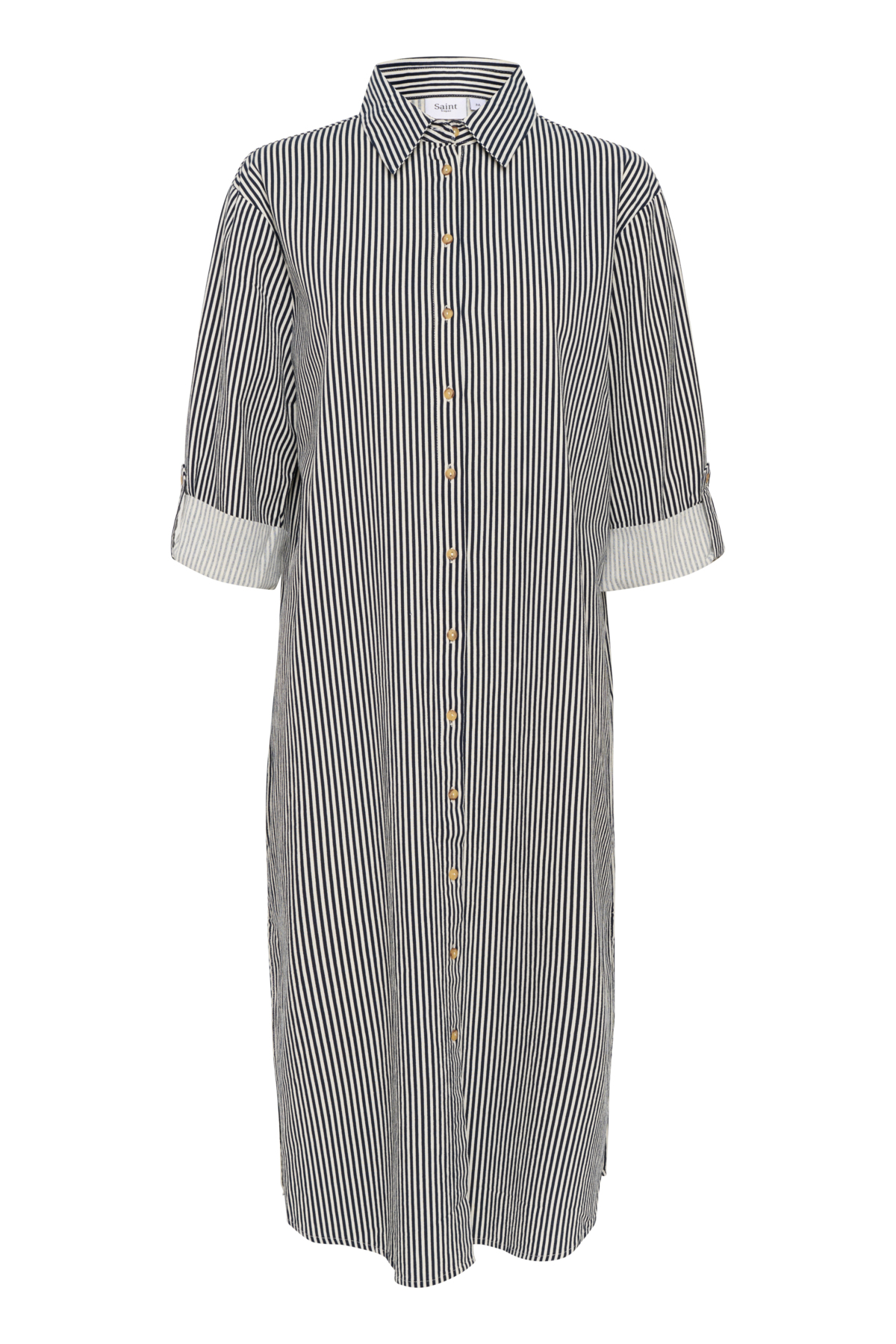 Zalinda Stripe Shirt Dress