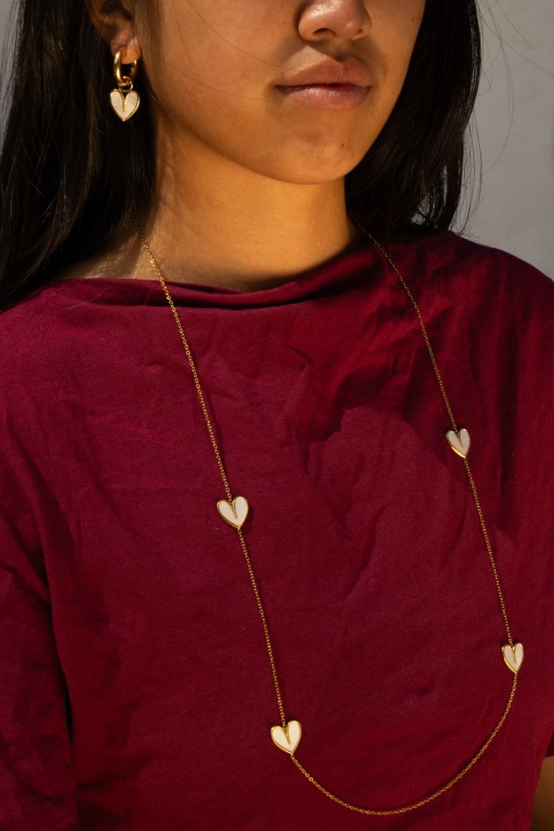 Ketting Long Hearts