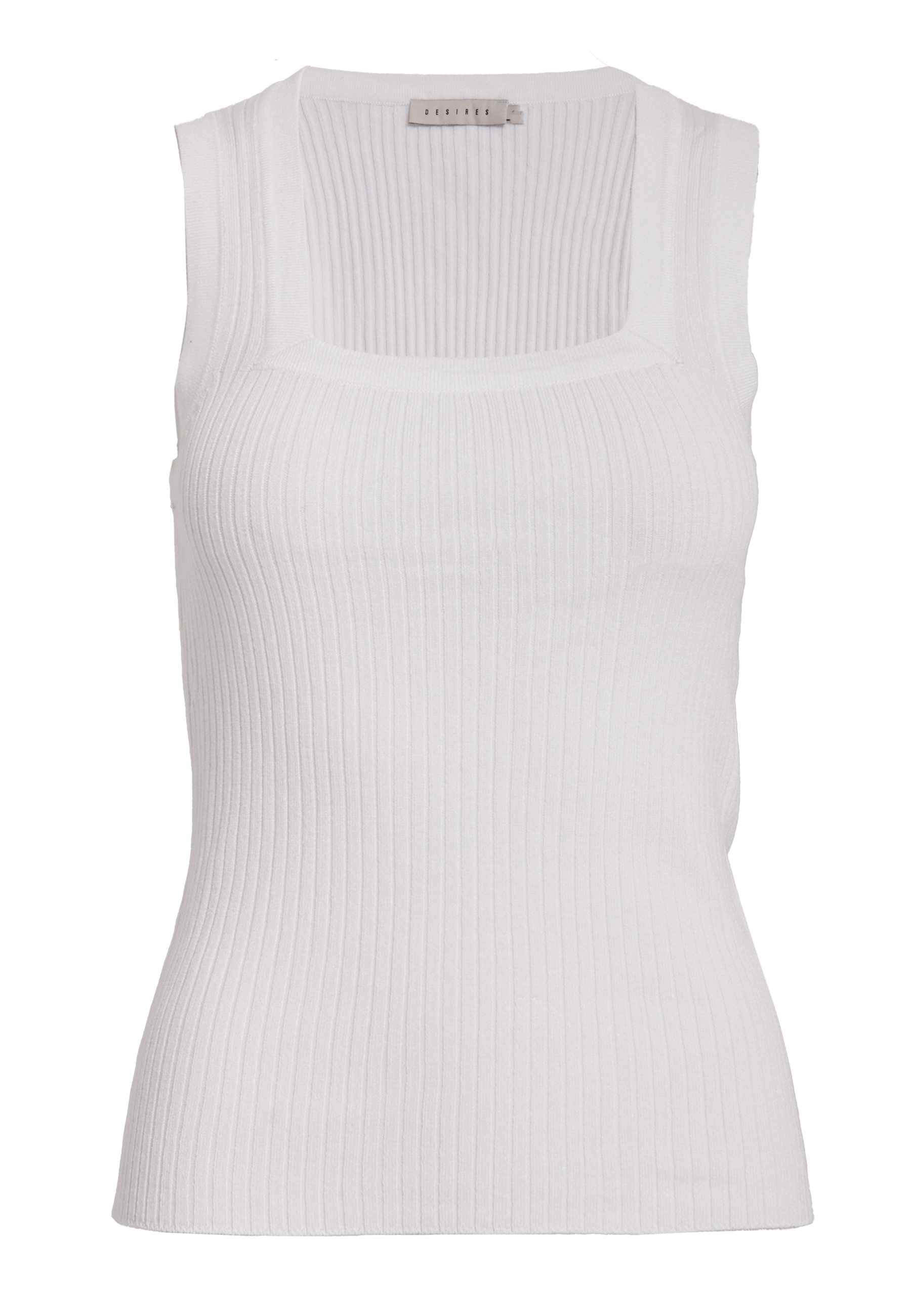 Aneli Rib Square Neck Top