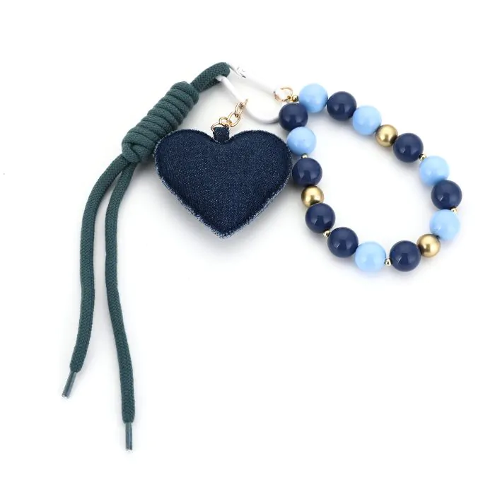 Sleutelhanger Blue Heart