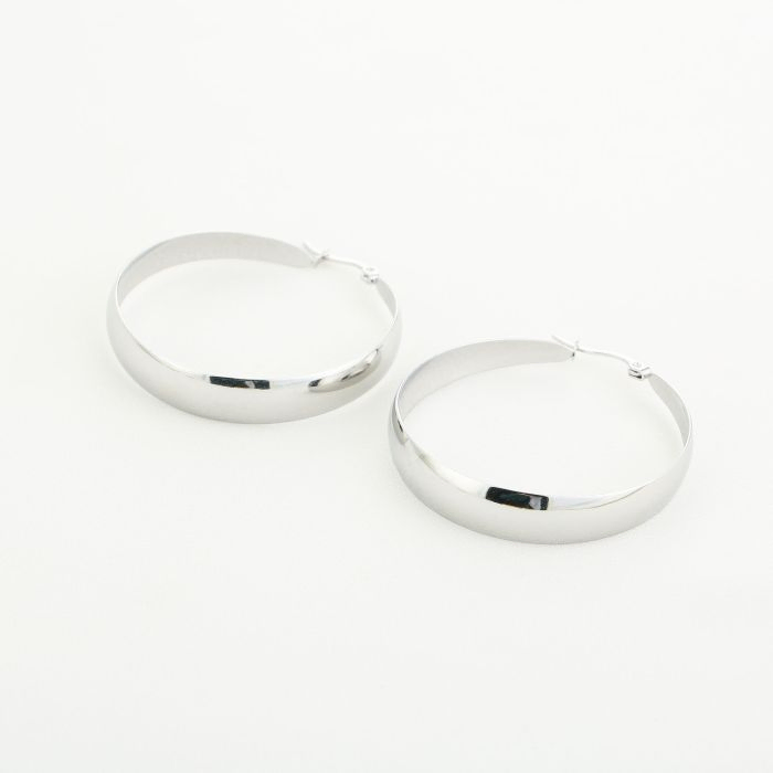 Oorbel Flat Hoops